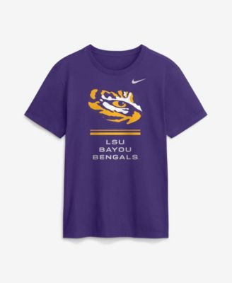Men's LSU Tigers LSU Sideline Crewneck T-Shirt