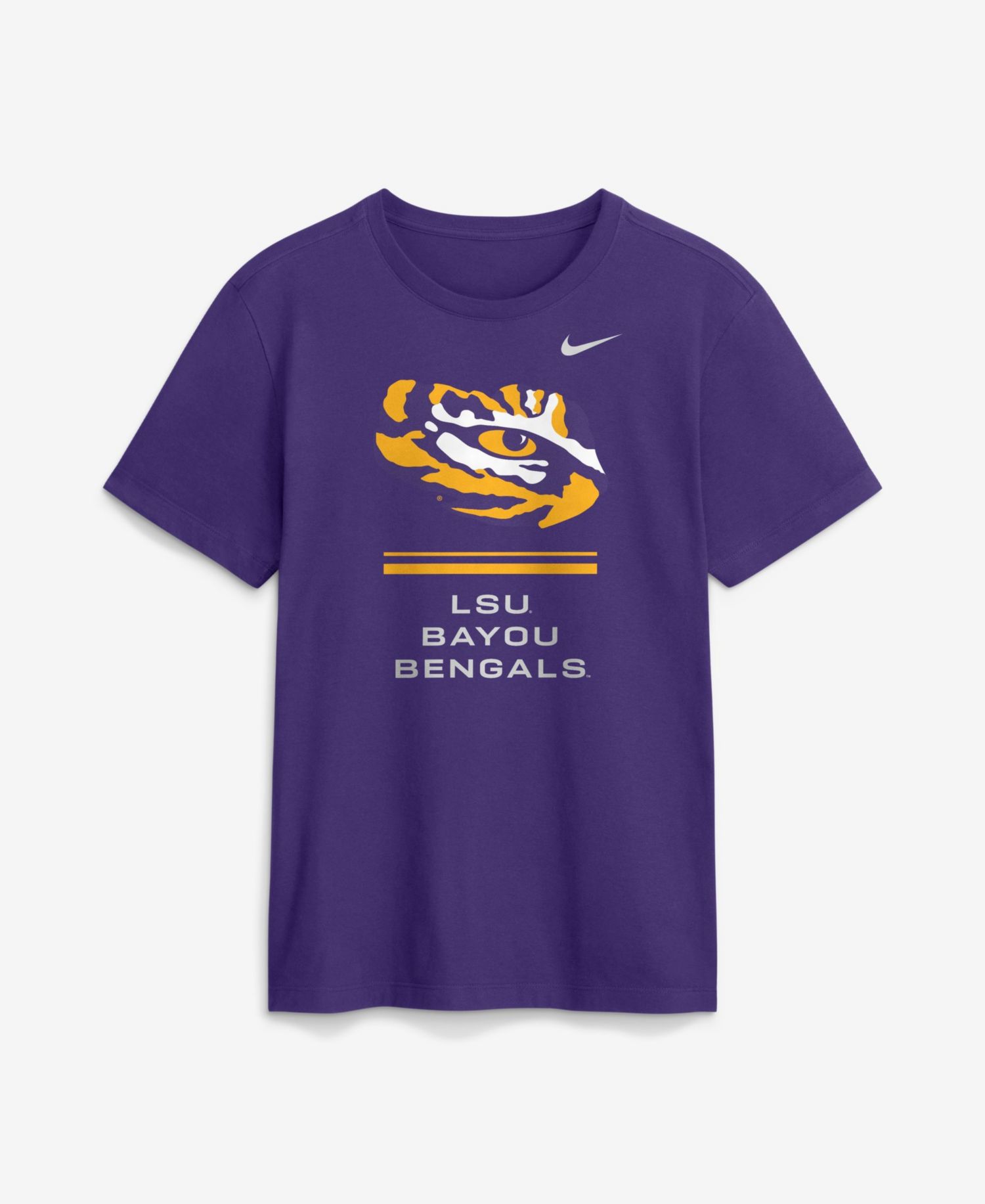 Men's LSU Tigers LSU Sideline Crewneck T-Shirt