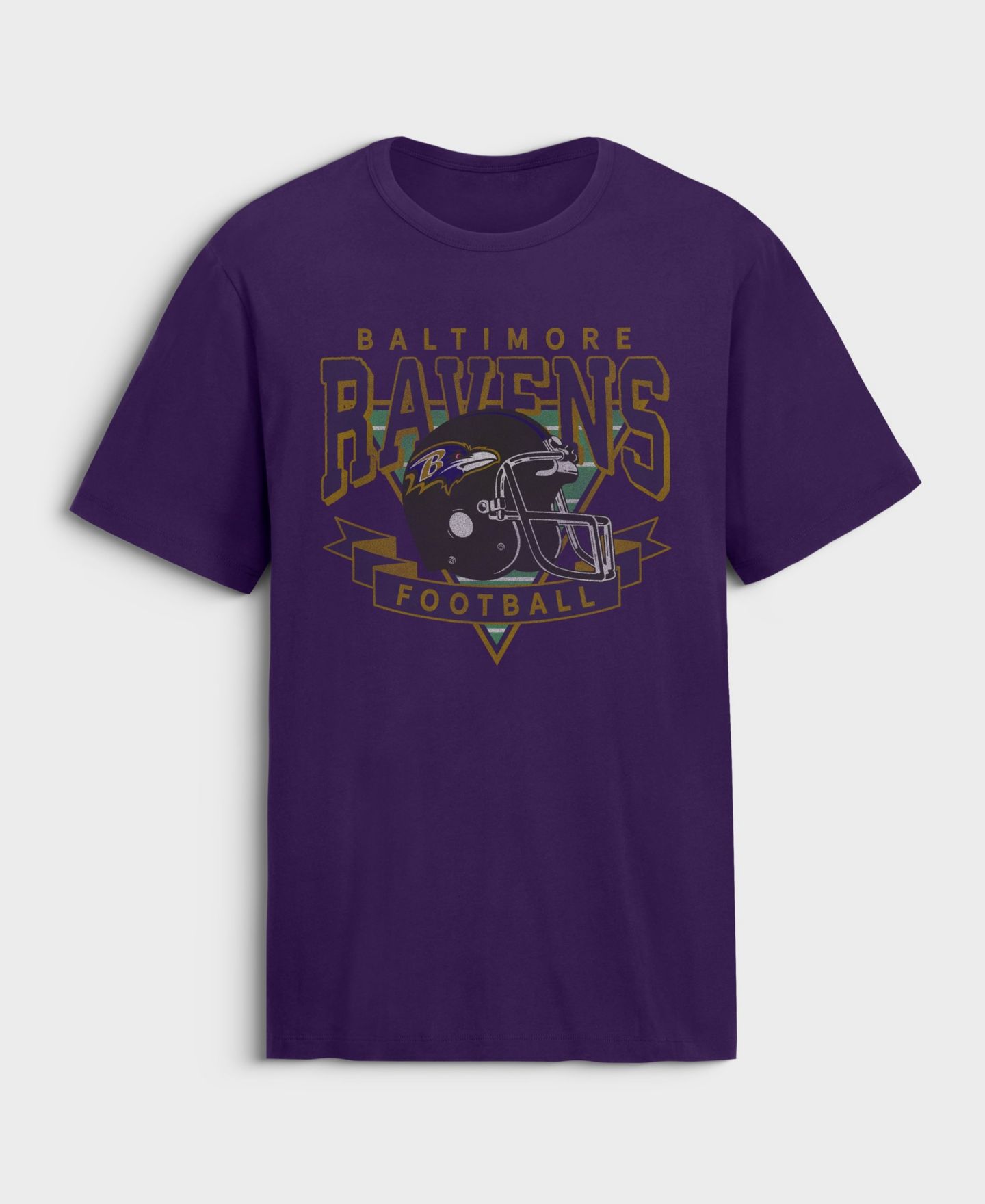 Мужская футболка Fanatics Old Fashion Rushing Legacy Baltimore Ravens Retro Classic-Fit — фото 1