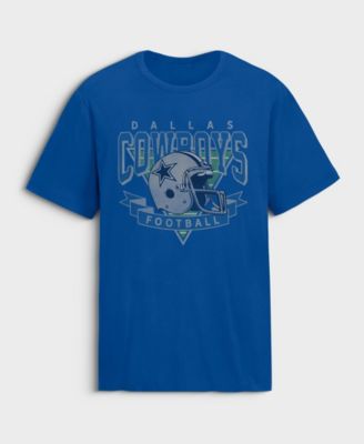 Men's Dallas Cowboys Old Fashion Rushing Legacy Screen Print Graphic T-Shirt