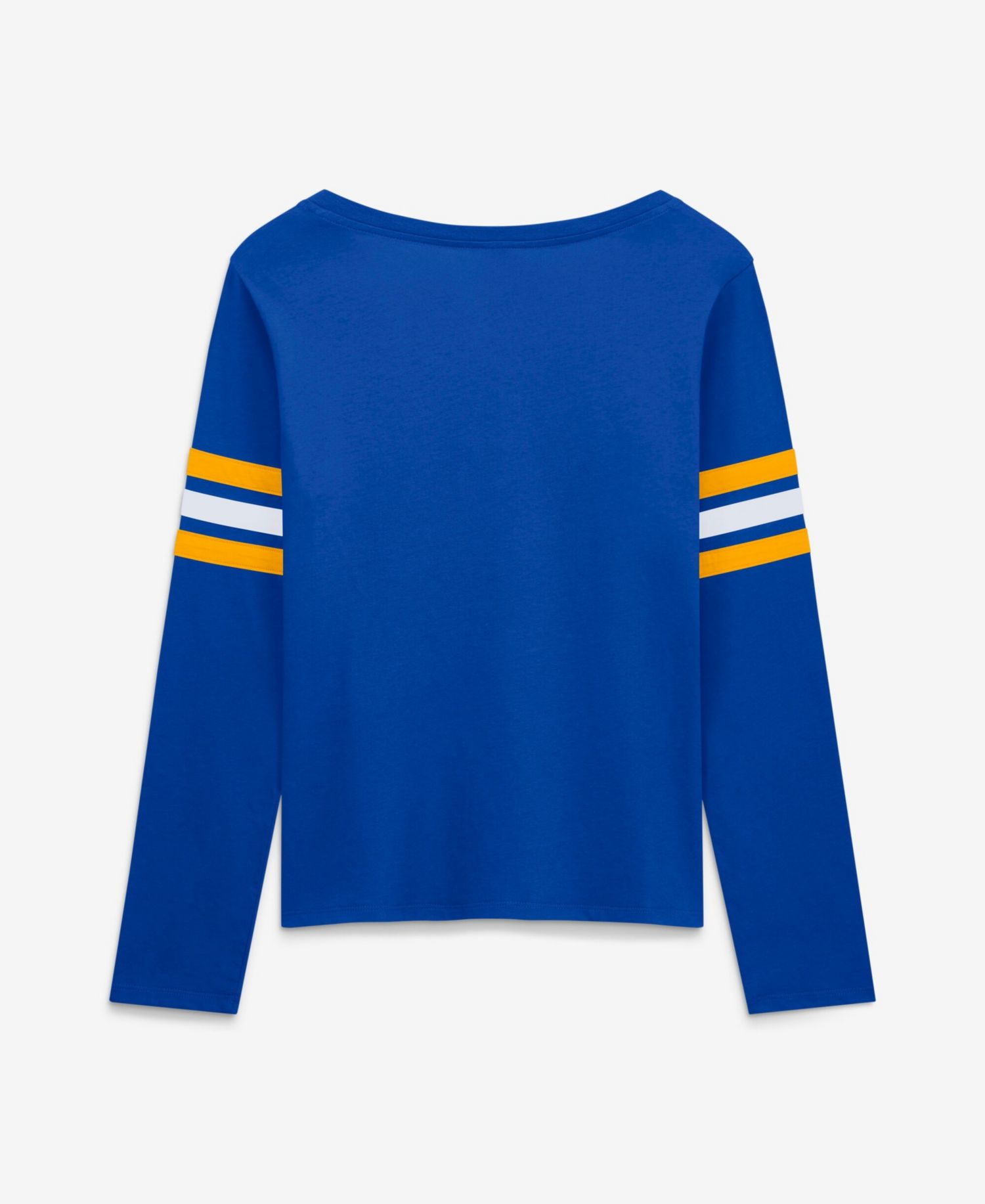 Women's Los Angeles Rams Team First Coverage Scheme Lace-Up Long Sleeve T-Shirt