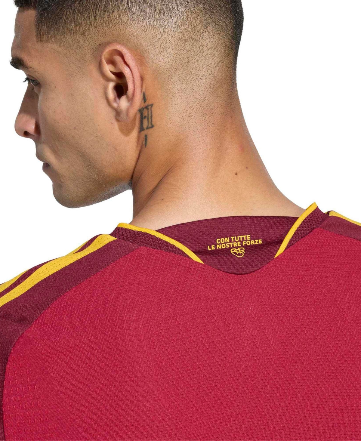 adidas Men's As Roma 2026/27 Home Authentic Slim-Fit Jersey