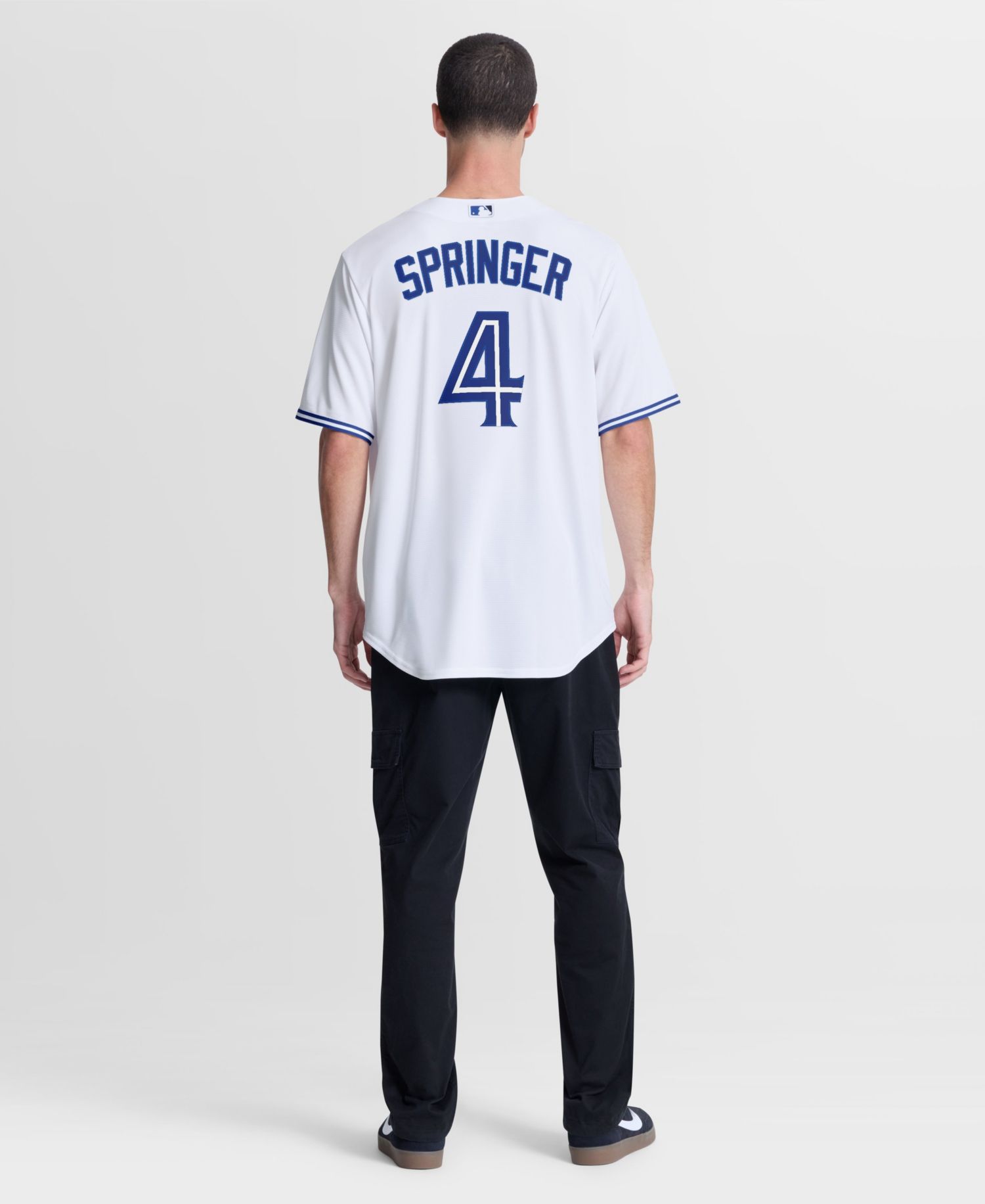 Men's George Springer Toronto Blue Jays Home Replica Jersey