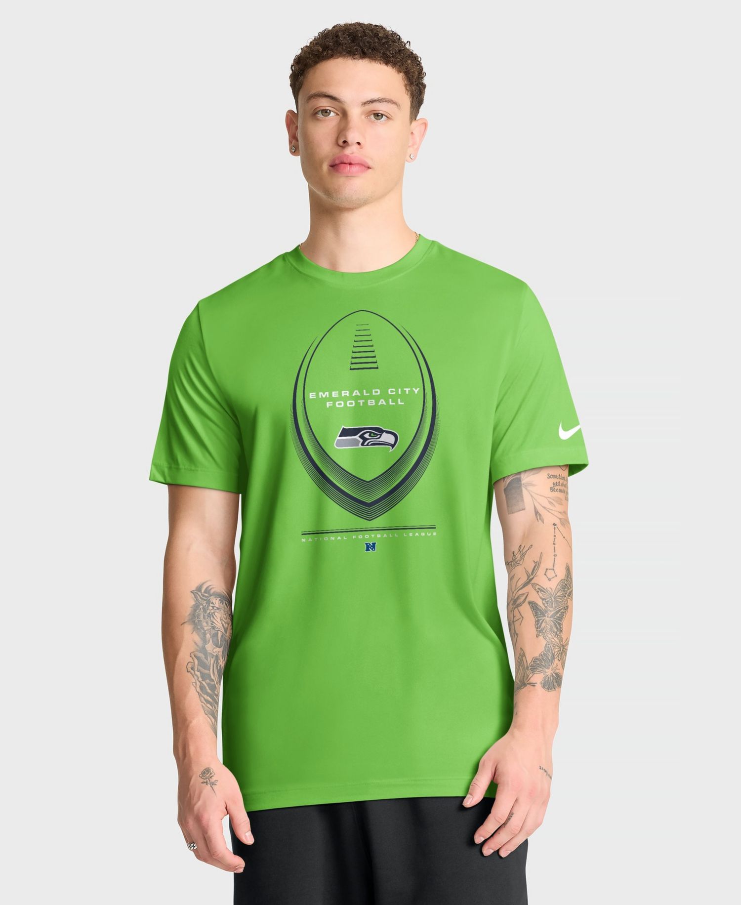 Men's Seattle Seahawks Legend Icon Screen Print T-Shirt