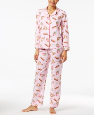 Jenni - Printed Flannel Pajama Set