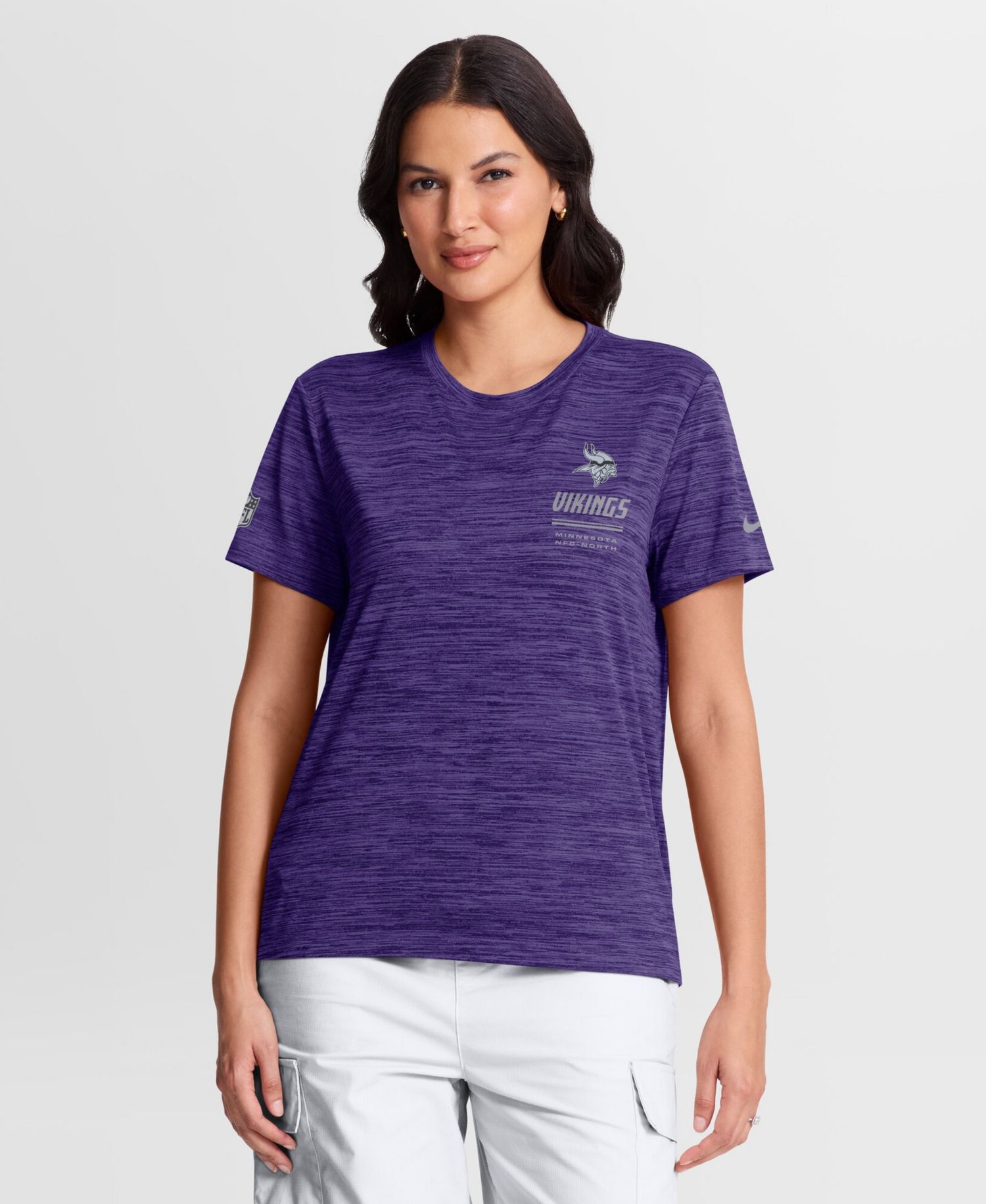 Women's Minnesota Vikings Sideline Velocity Dri-FIT T-Shirt