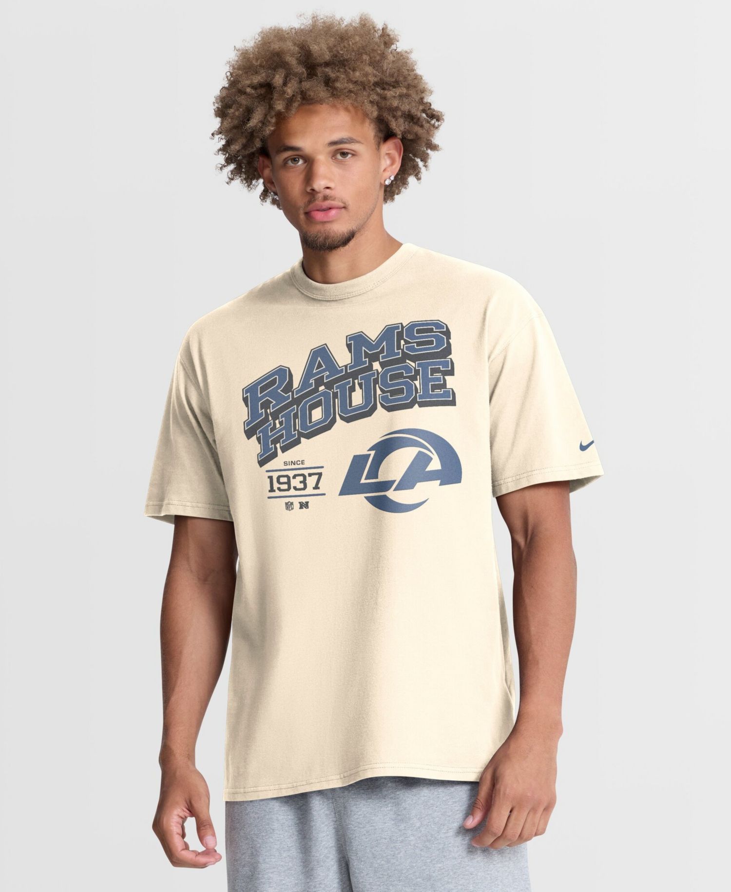 Men's Los Angeles Rams Blown Away Max90 Vintage T-Shirt