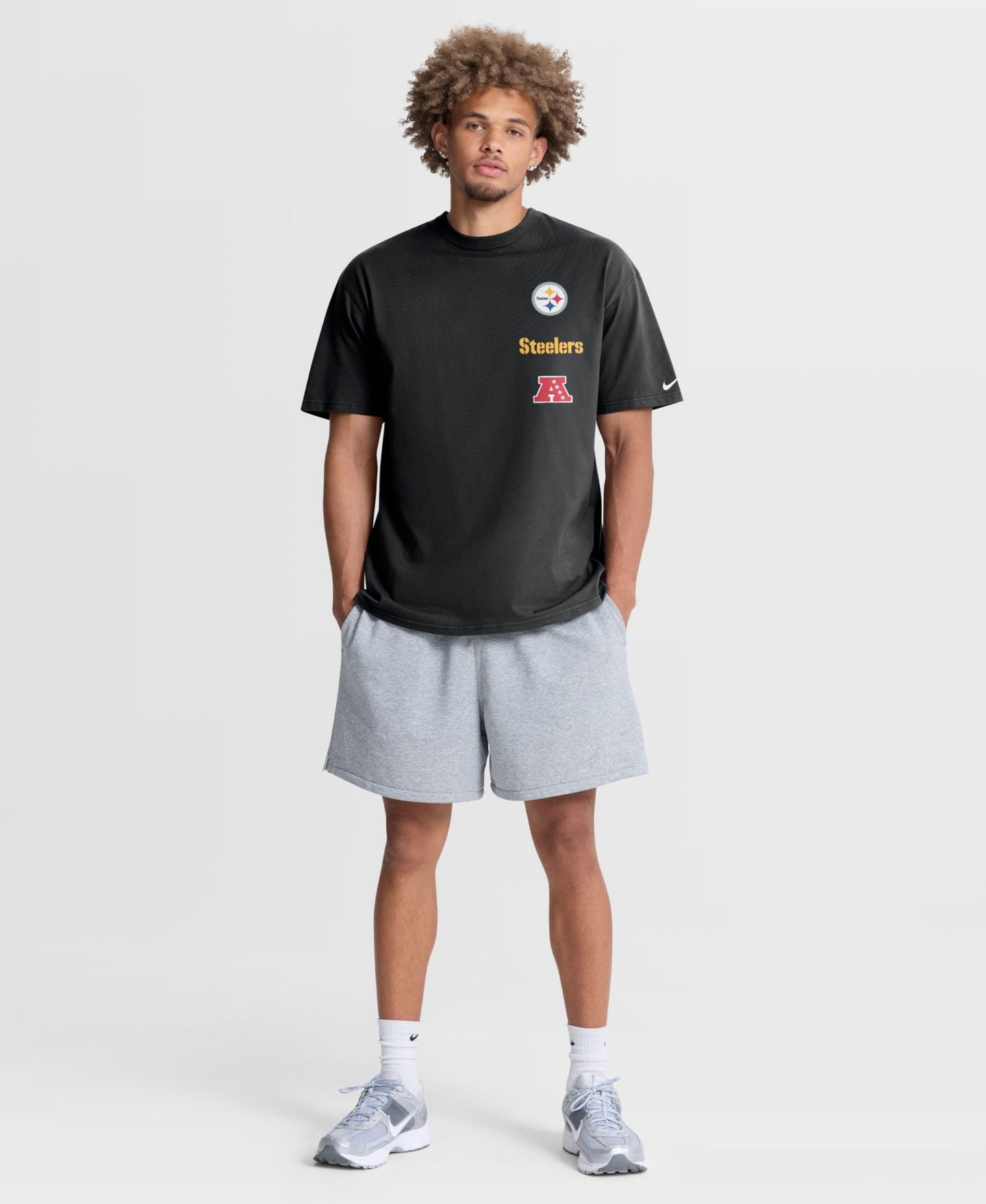 Мужская футболка Nike Pittsburgh Steelers Max90 Heavyweight Cotton — фото 5