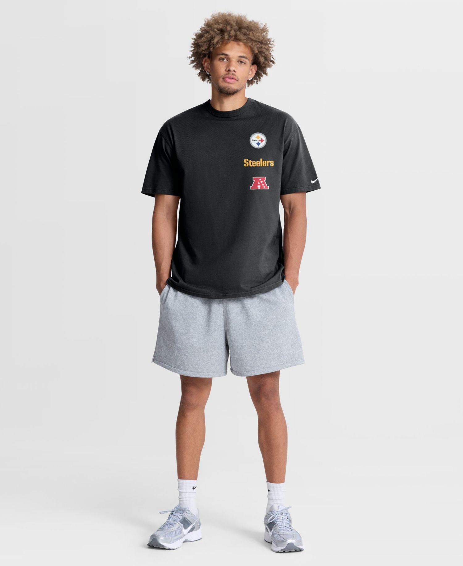 Men's Pittsburgh Steelers Max90 Heavyweight Cotton T-Shirt