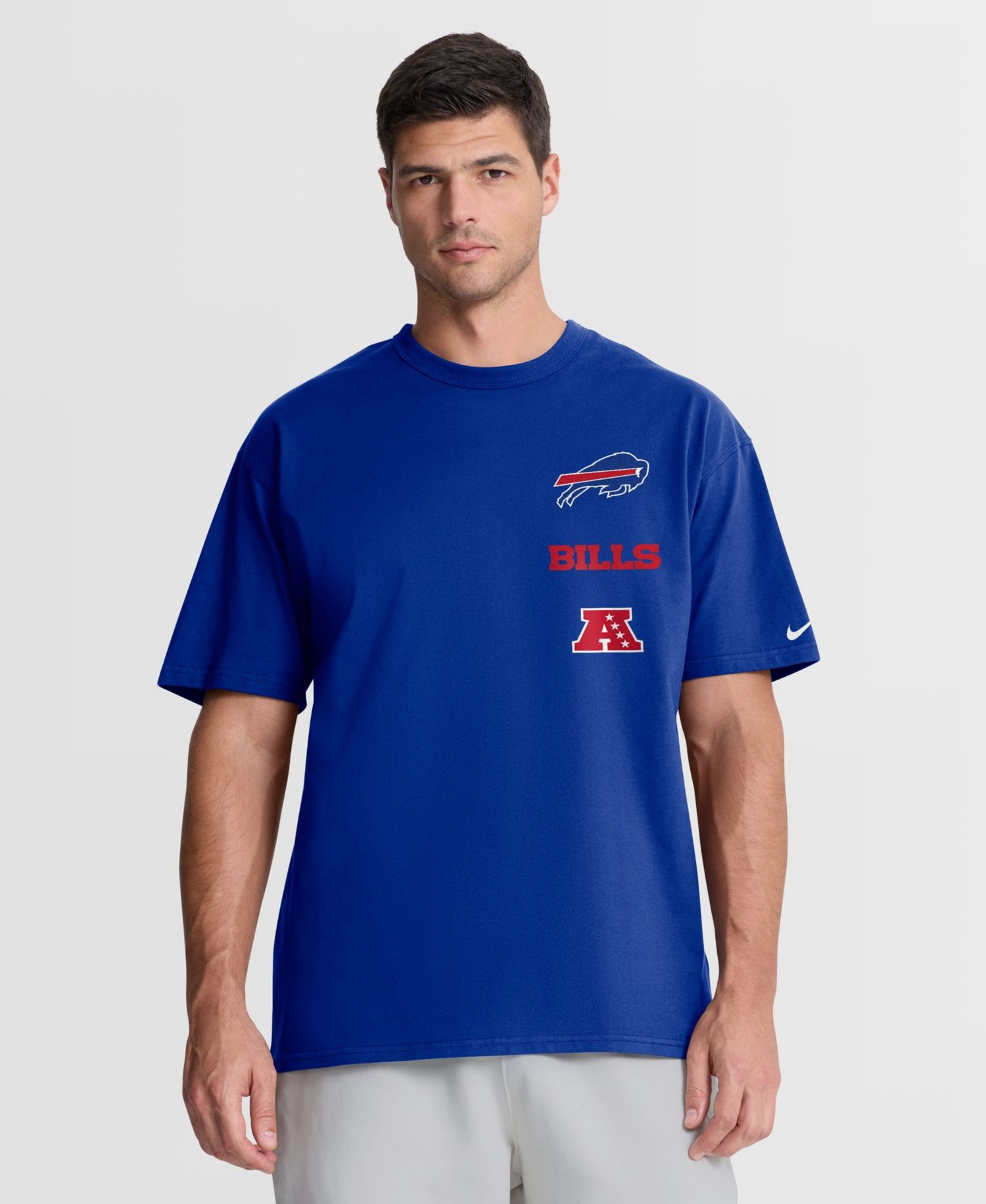 Men's Buffalo Bills Max90 Heavyweight Cotton T-Shirt