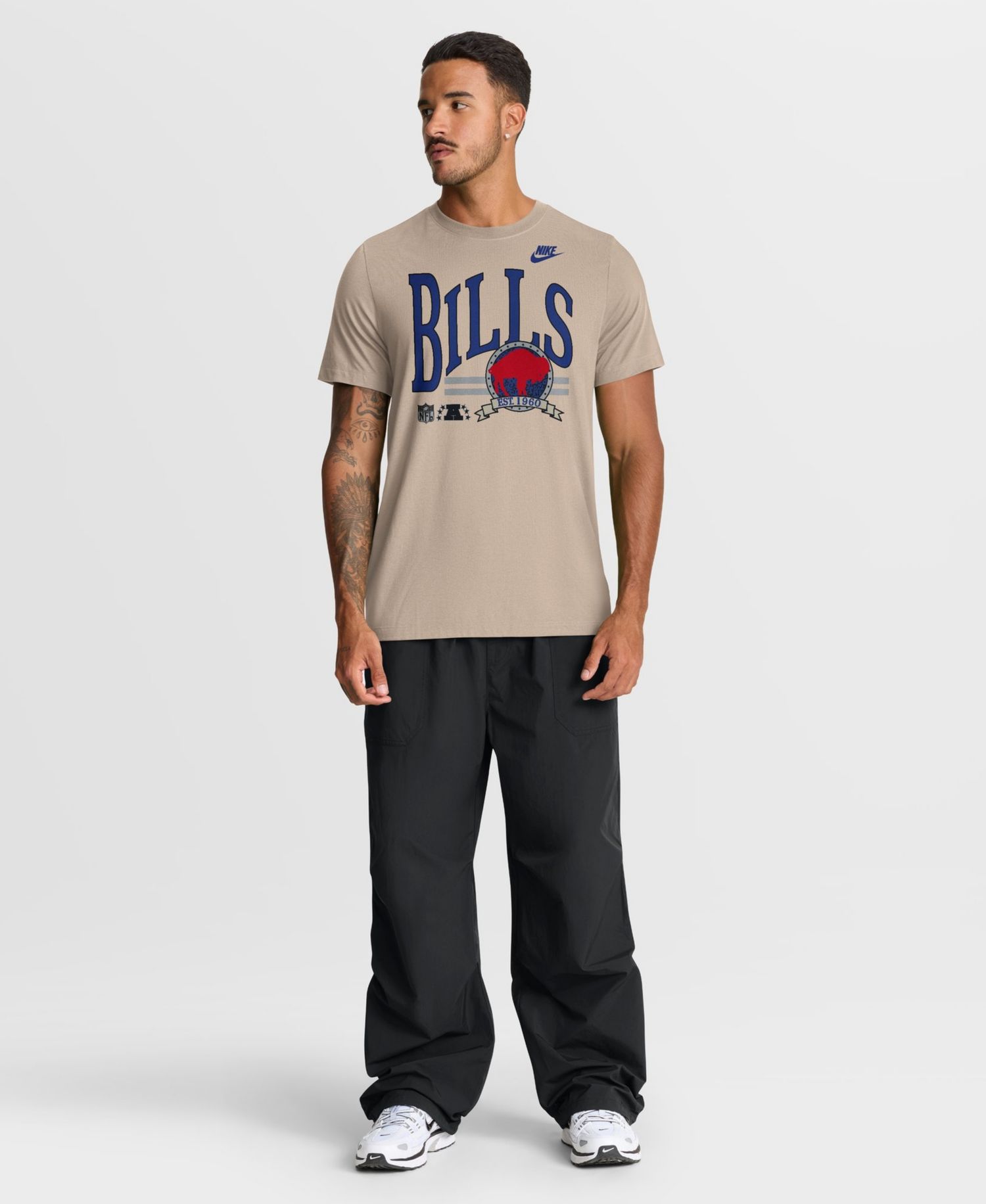 Men's Buffalo Bills Rewind Tri-Blend T-Shirt