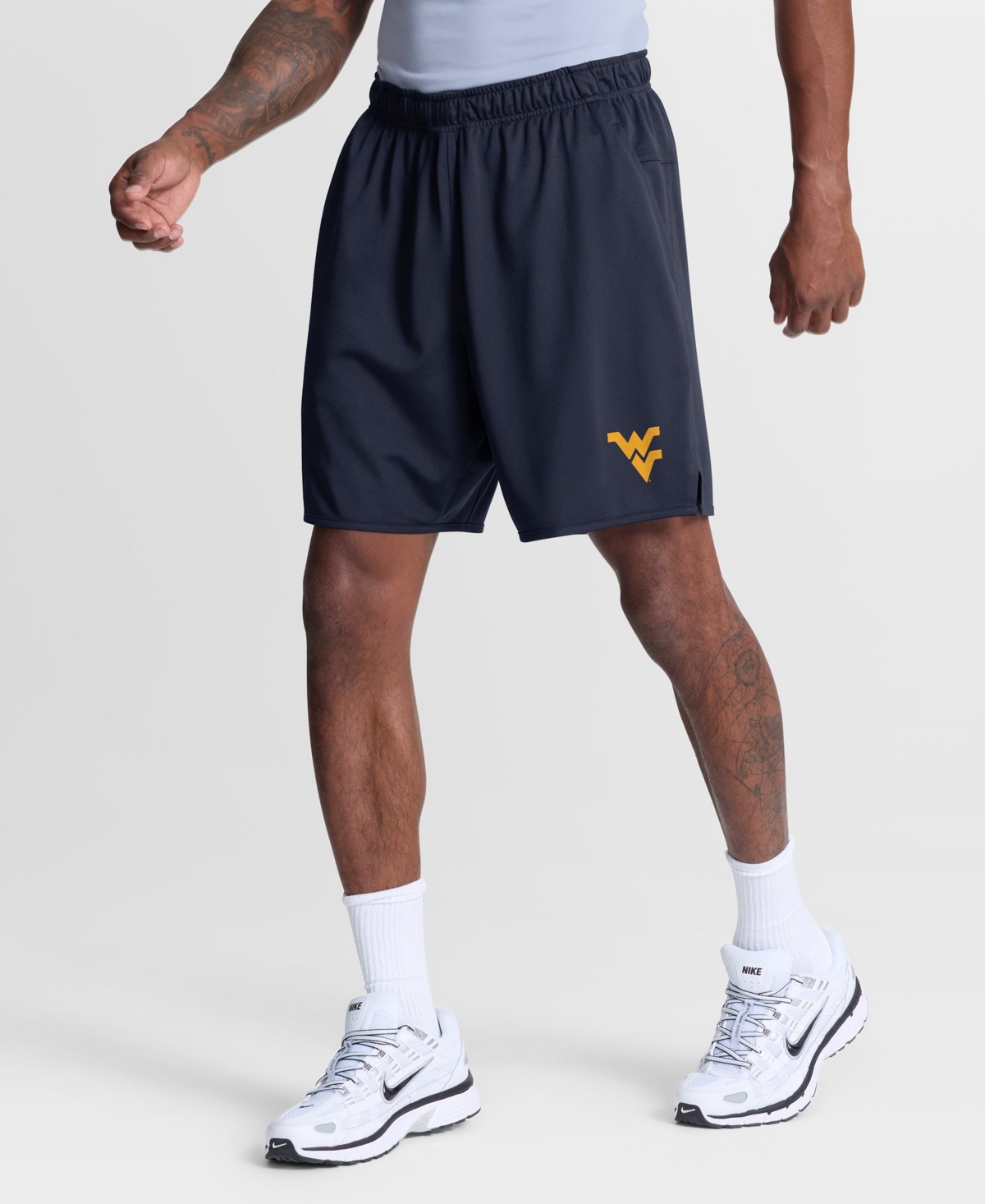 Nike Men's West Virginia Mountaineers Totality Pull-On Shorts, 7" Inseam