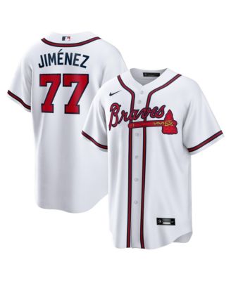Men's Atlanta Braves Joe Jim&eacute;nez V-Neck Jersey