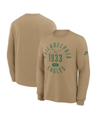 Men's Philadelphia Eagles Blitz Package Rewind Vintage Long-Sleeve T-Shirt