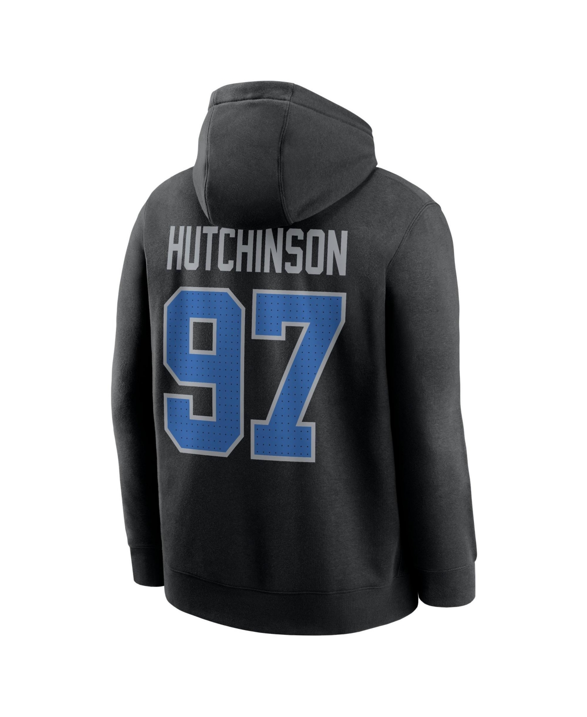Nike Men's Detroit Lions Aidan Hutchinson Fleece Classic-Fit Hoodie