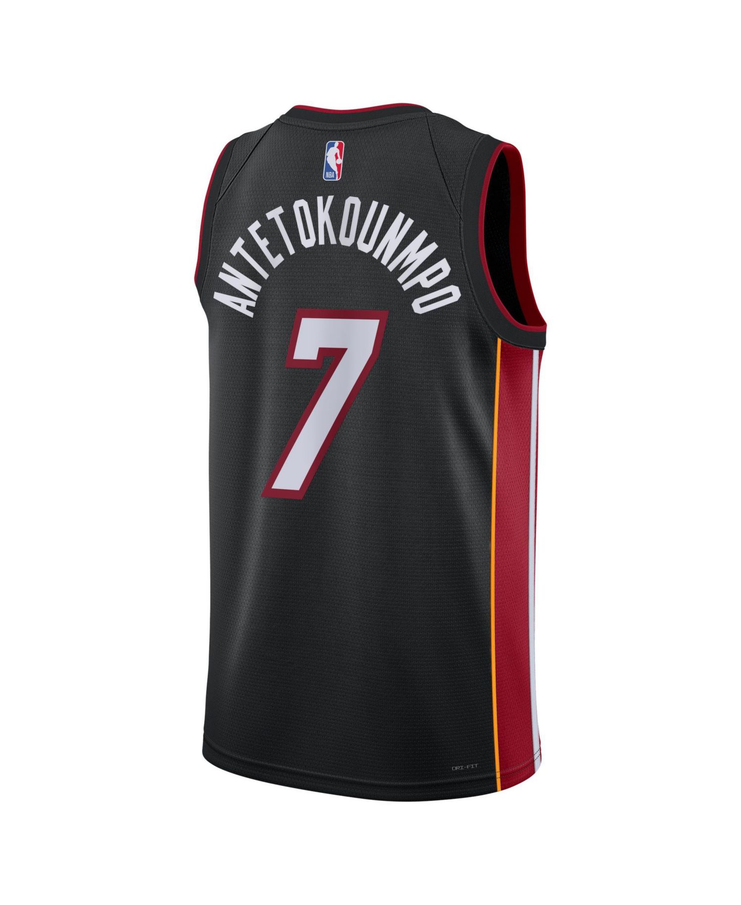 Men's and Women's Miami Heat Giannis Antetokounmpo Icon Edition Swingman Jersey
