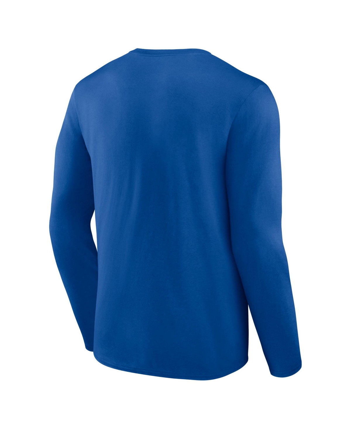 Logo Athletic Men's Buffalo Bills Primary Classic-Fit Long-Sleeve Cotton T-Shirt