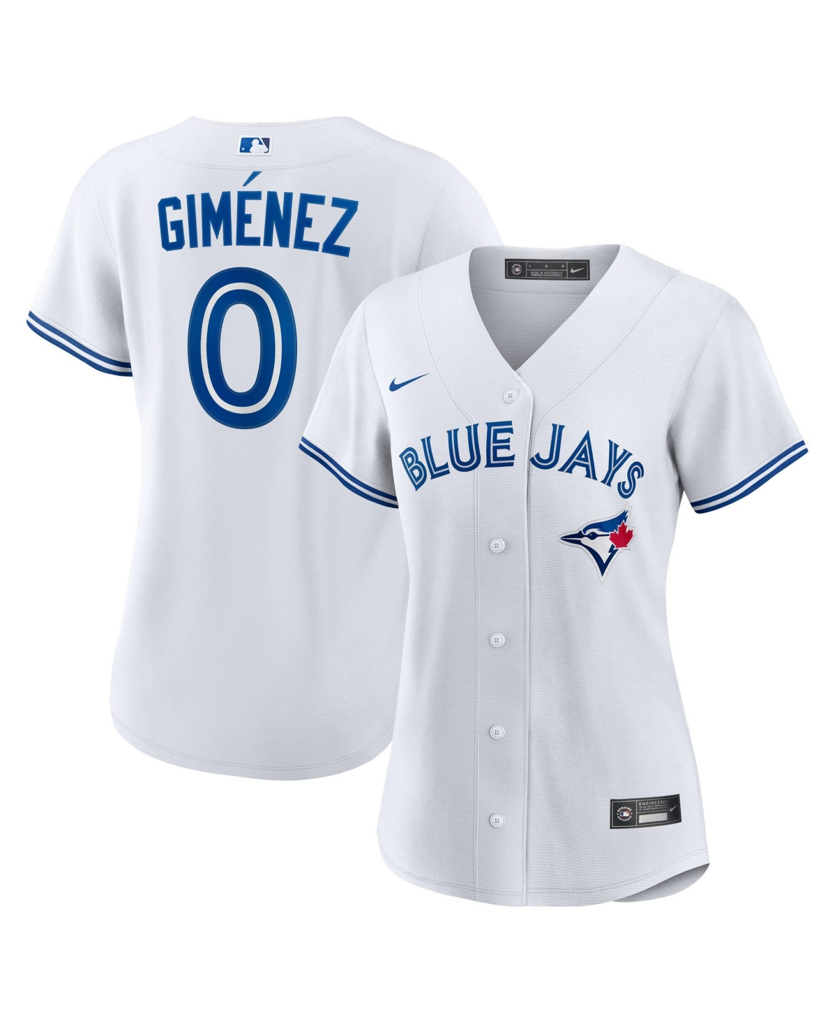 Nike Women's Toronto Blue Jays Andres Gimenez Short-Sleeve V-Neck Jersey