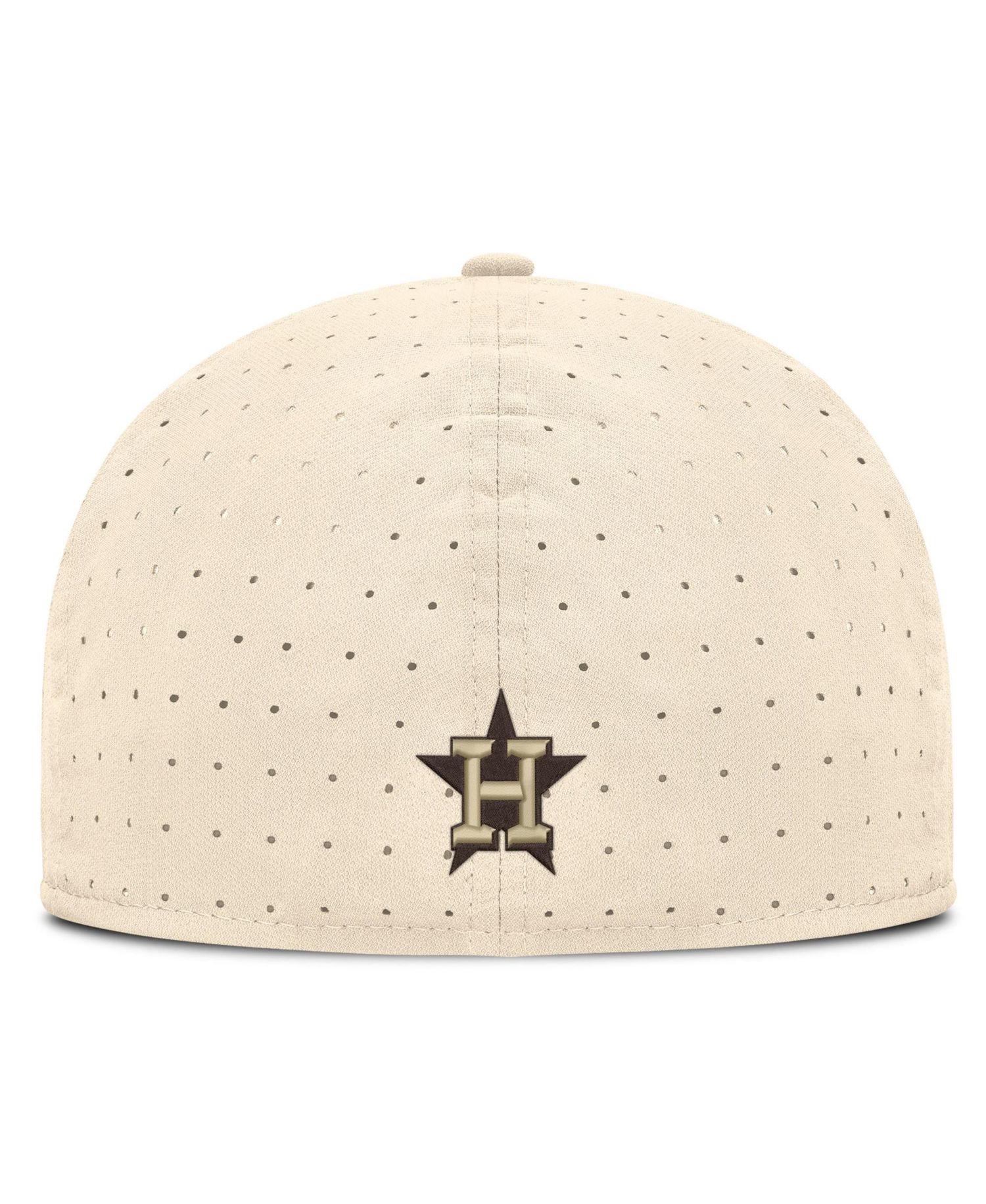 Houston Astros True Flat Bill High Crown Fitted Hat