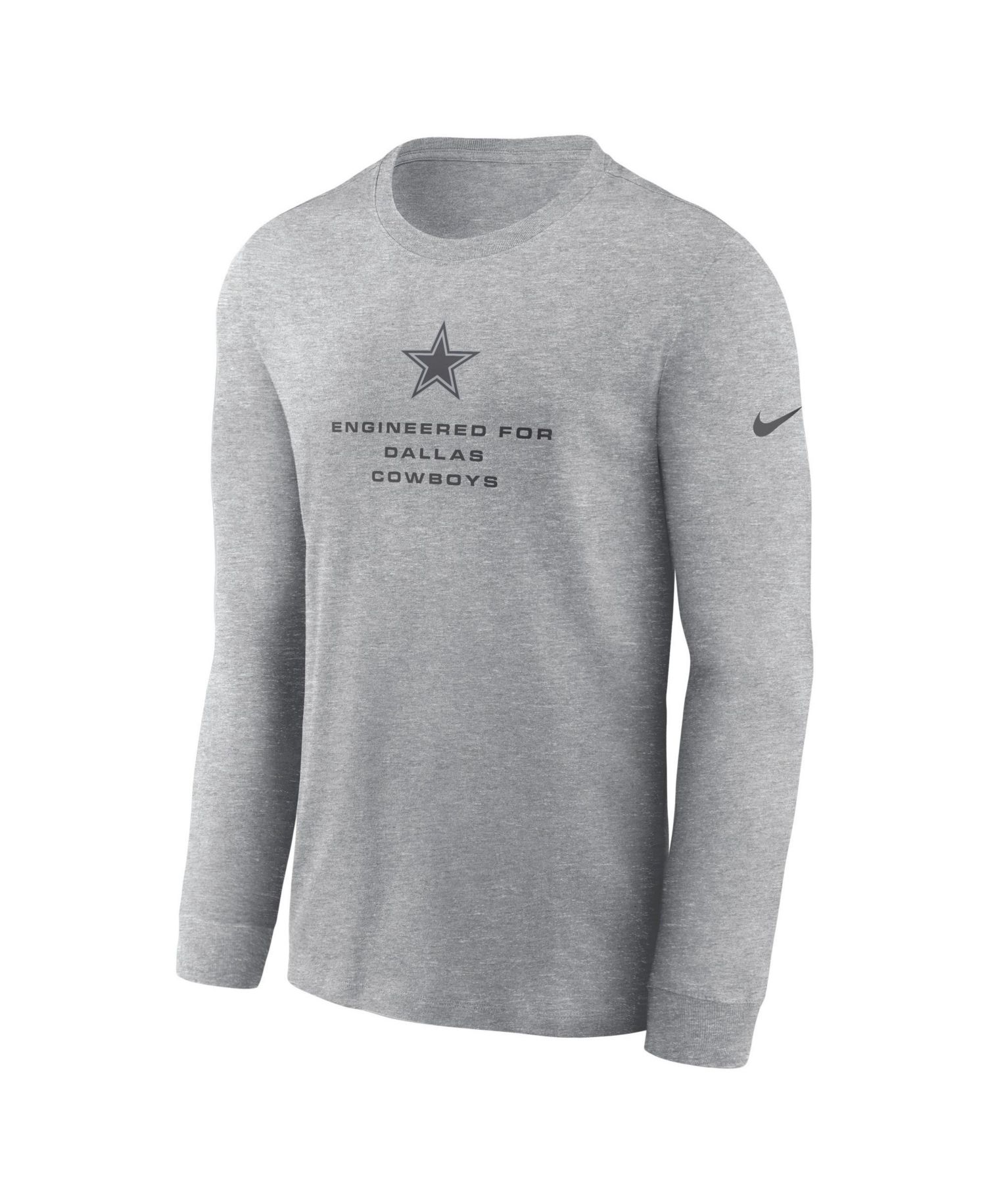Men's Dallas Cowboys Sideline Bold Arch Star Dri-FIT Long-Sleeve T-Shirt