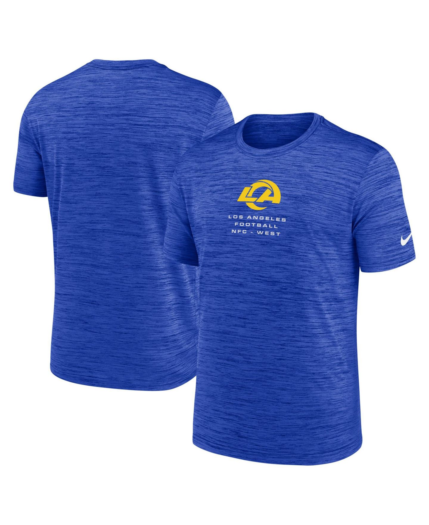Мужская футболка Nike Los Angeles Rams Velocity Cross-Dyed — фото 1