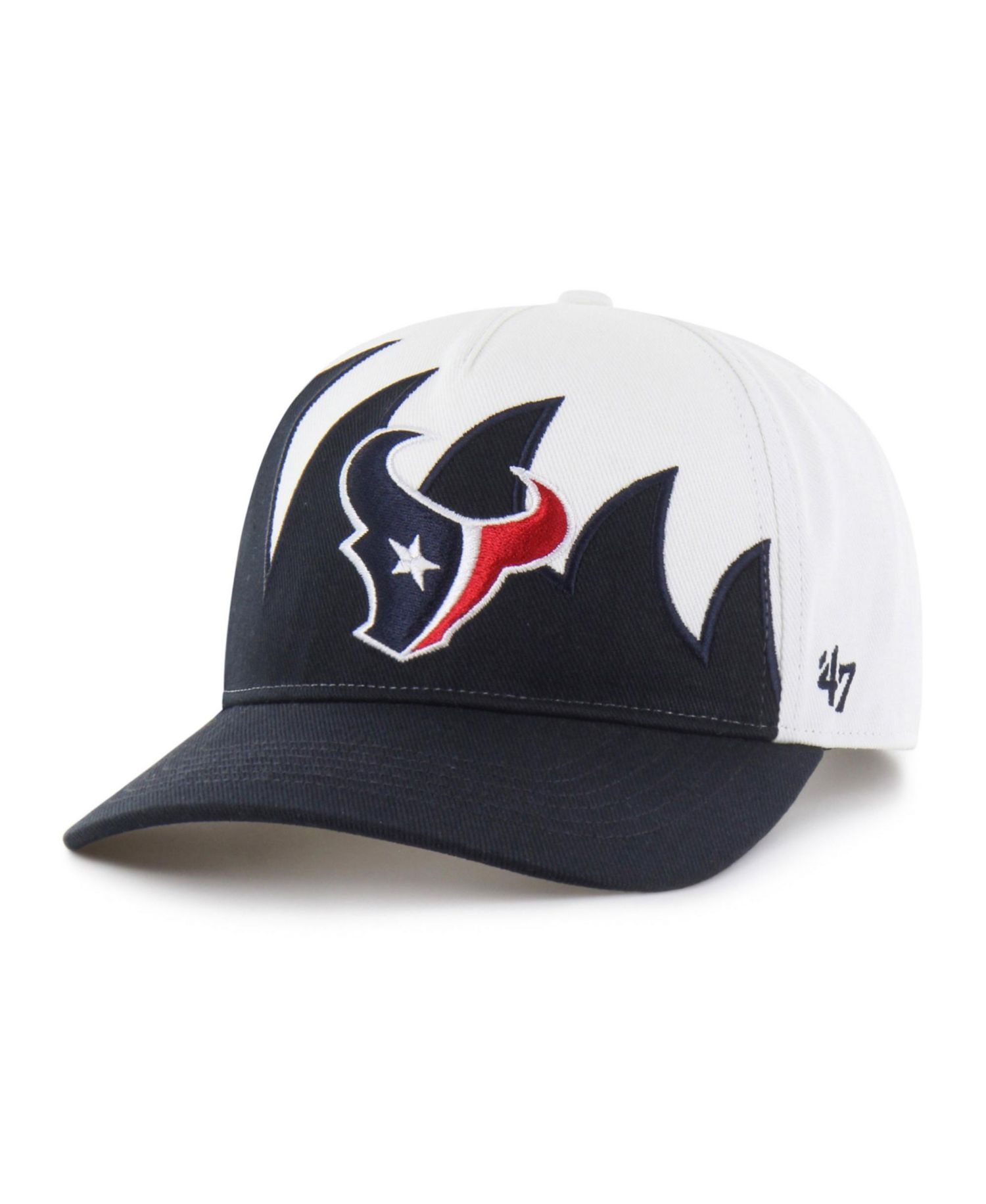 Men's Houston Texans Jagged Hitch Snapback Baseball Cap