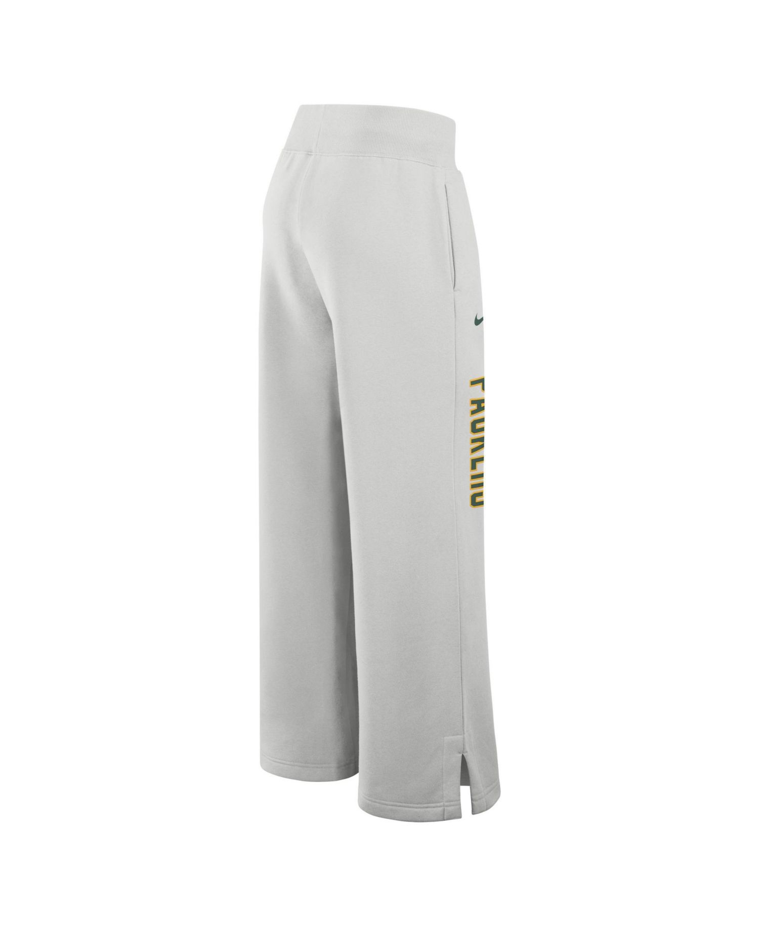 Women's Green Bay Packers Primetime Phoenix Wide-Leg Brushed French Terry Sweatpants