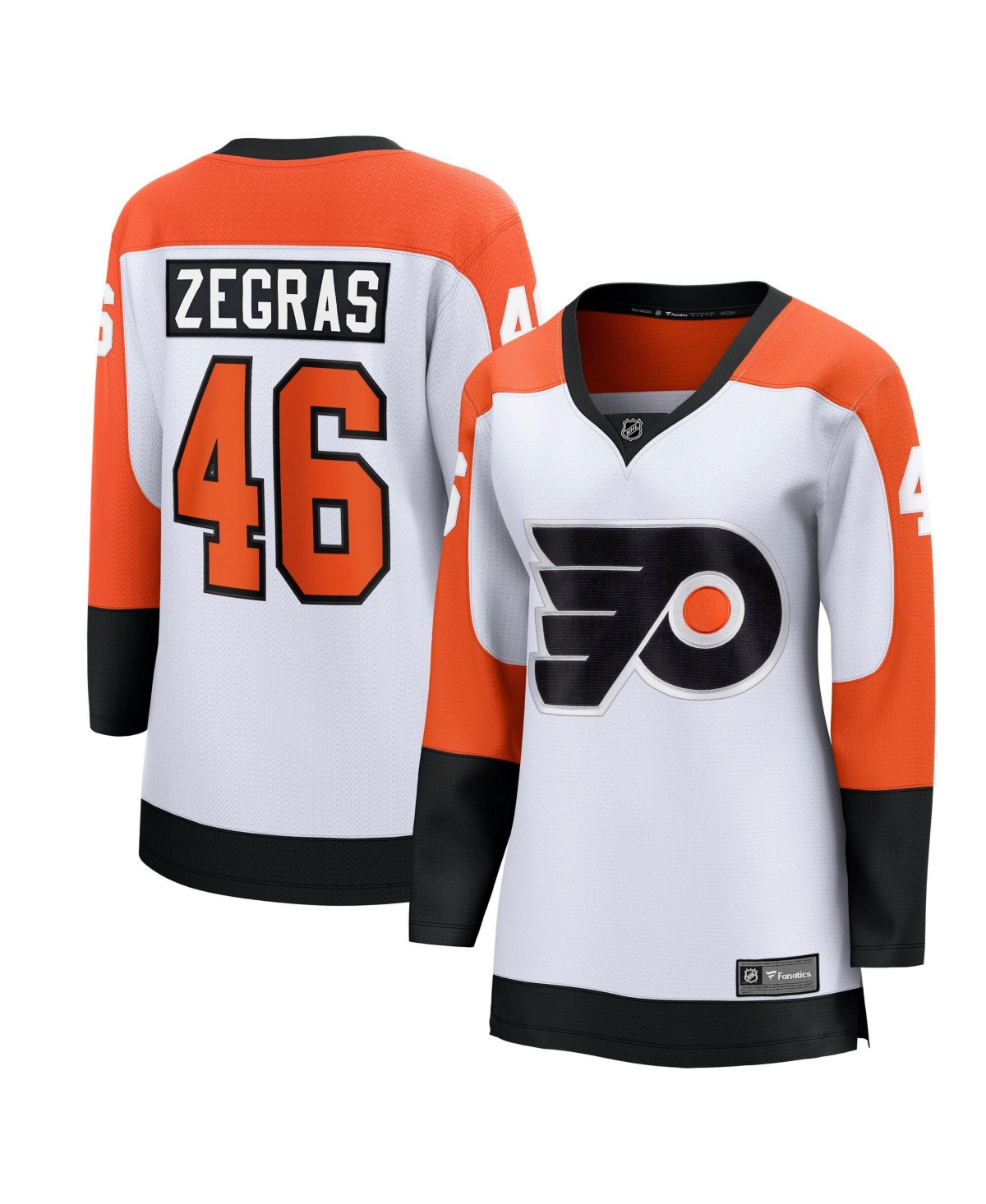 Fanatics Women's Philadelphia Flyers Trevor Zegras Breakaway Jersey