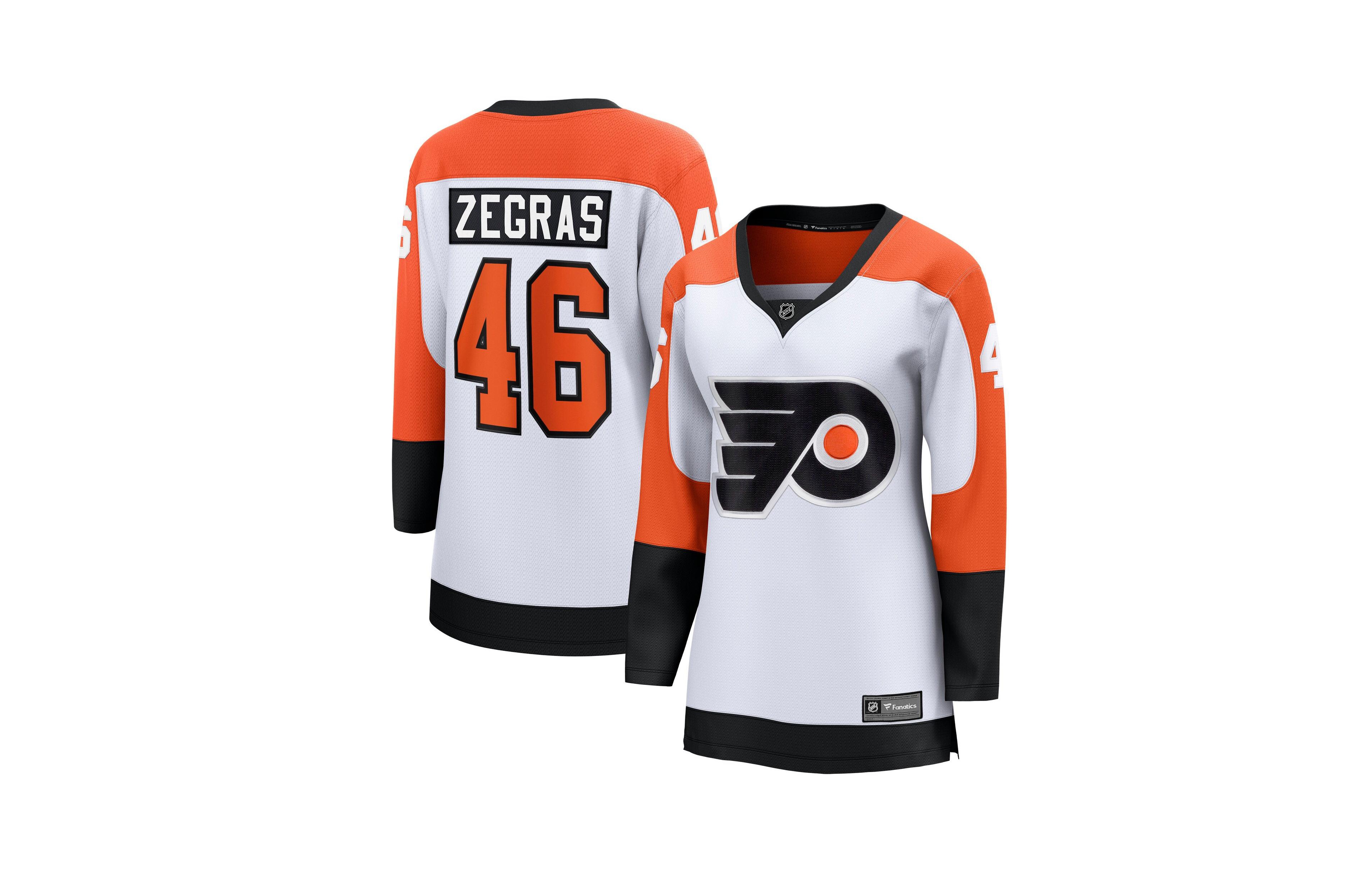 Fanatics Women's Philadelphia Flyers Trevor Zegras Breakaway Jersey
