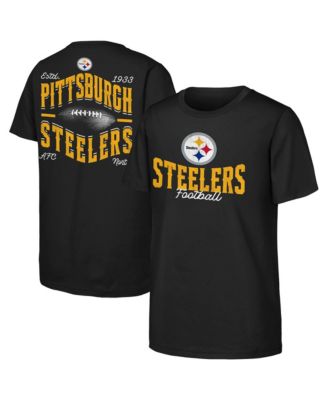 Boys' and Girls' Pittsburgh Steelers Top Pick Regular-Fit T-Shirt