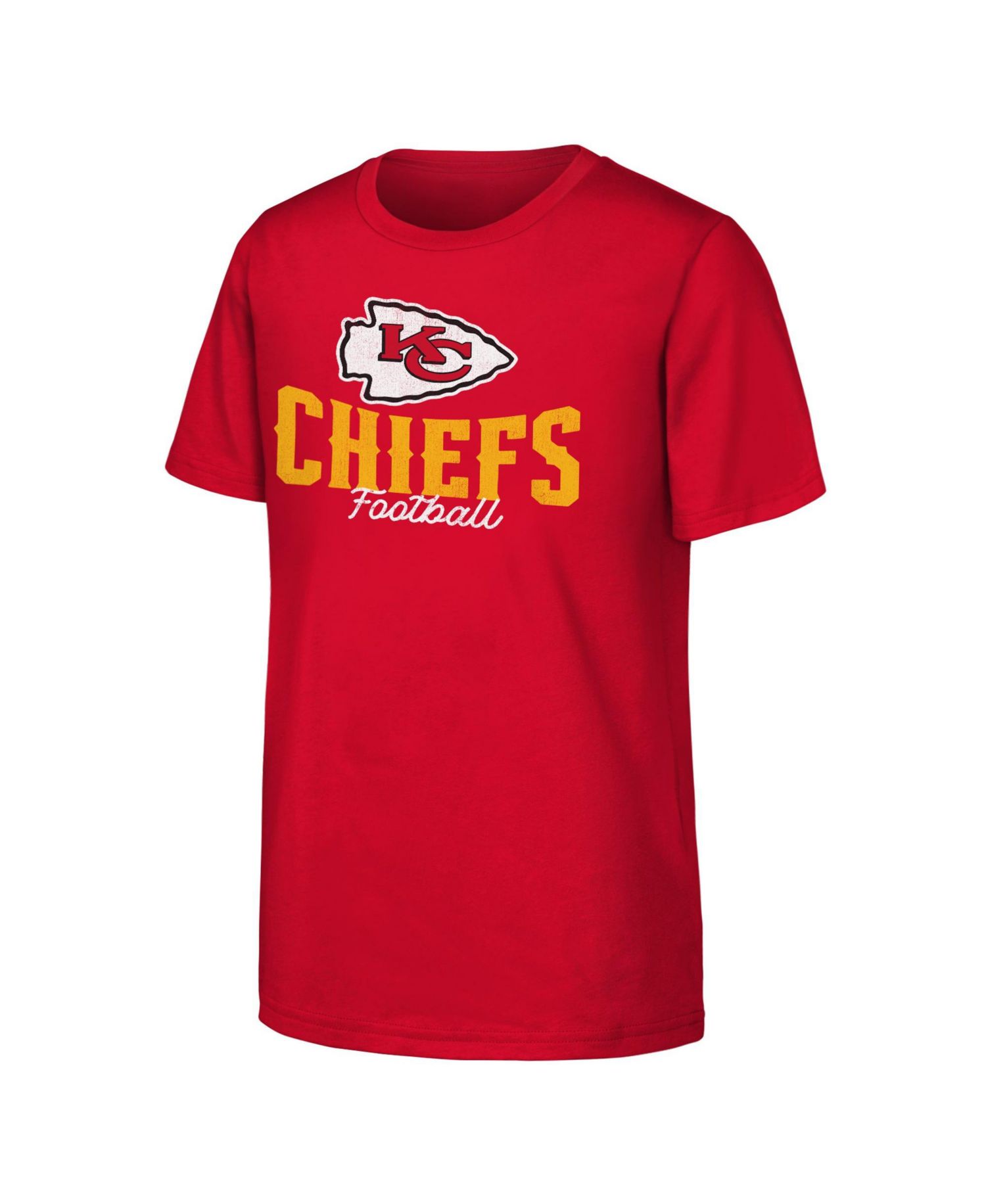 Boys' and Girls' Kansas City Chiefs Top Pick Screen Print Graphics T-Shirt
