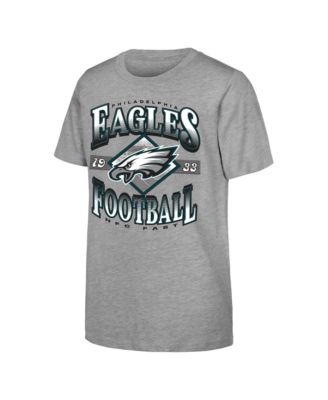 Boys' and Girls' Philadelphia Eagles Of Days Past Vintage-Inspired Screen Print T-Shirt