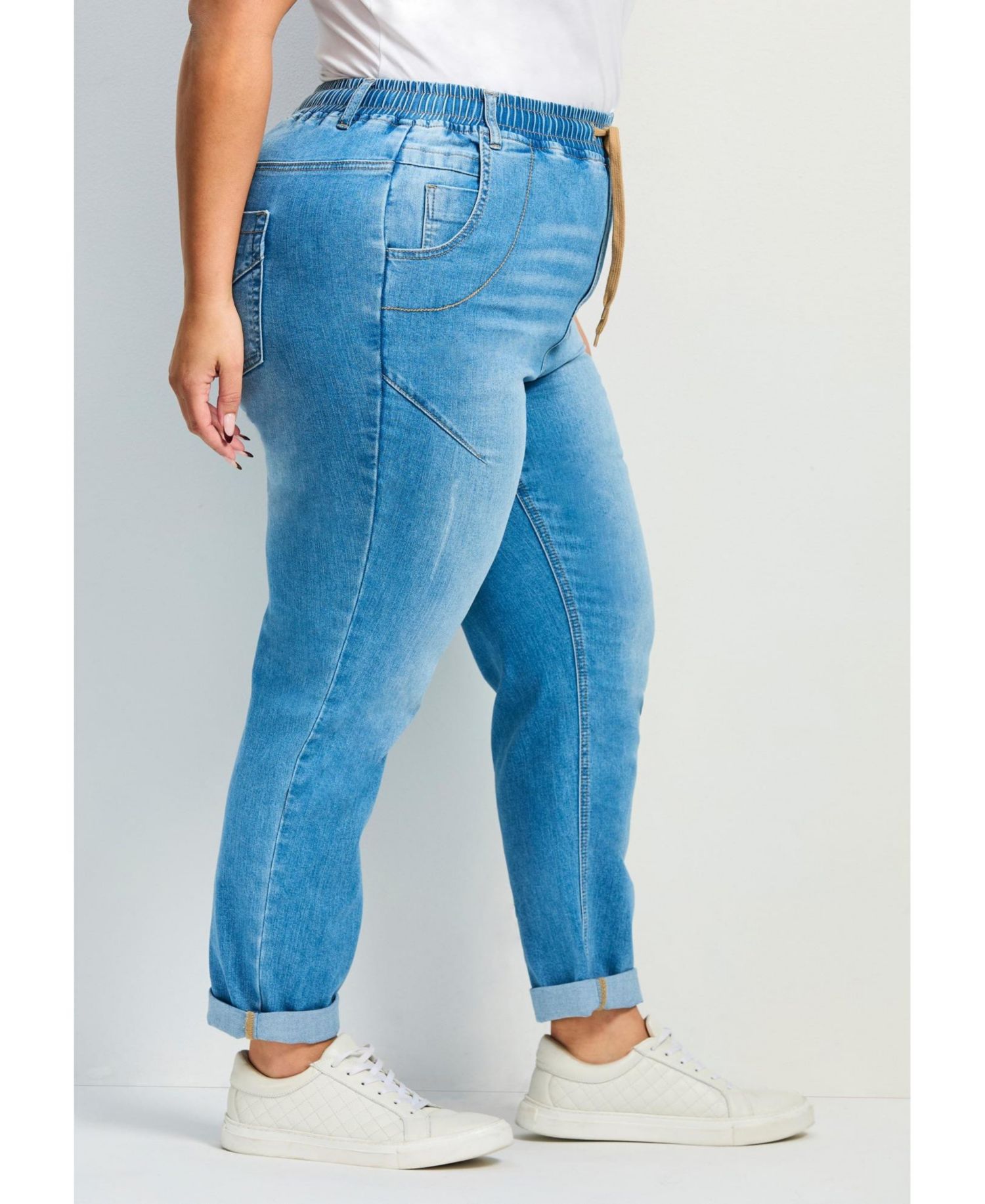 Women's Plus Size Taliah Denim Jogger