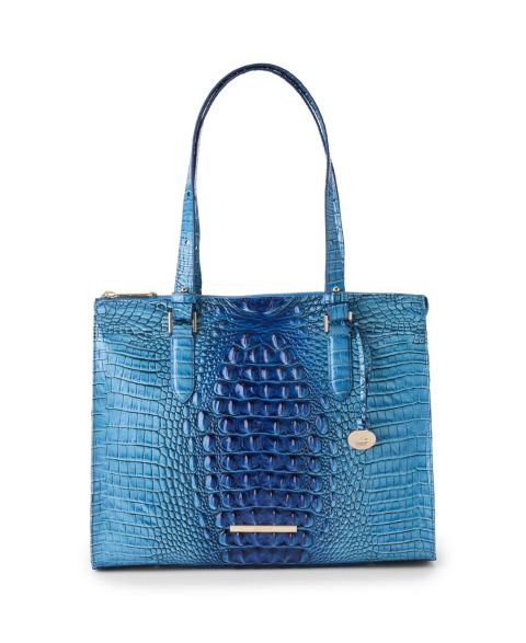 Женская сумка Brahmin Anywhere Medium Tote Handbag, цвет: Синий