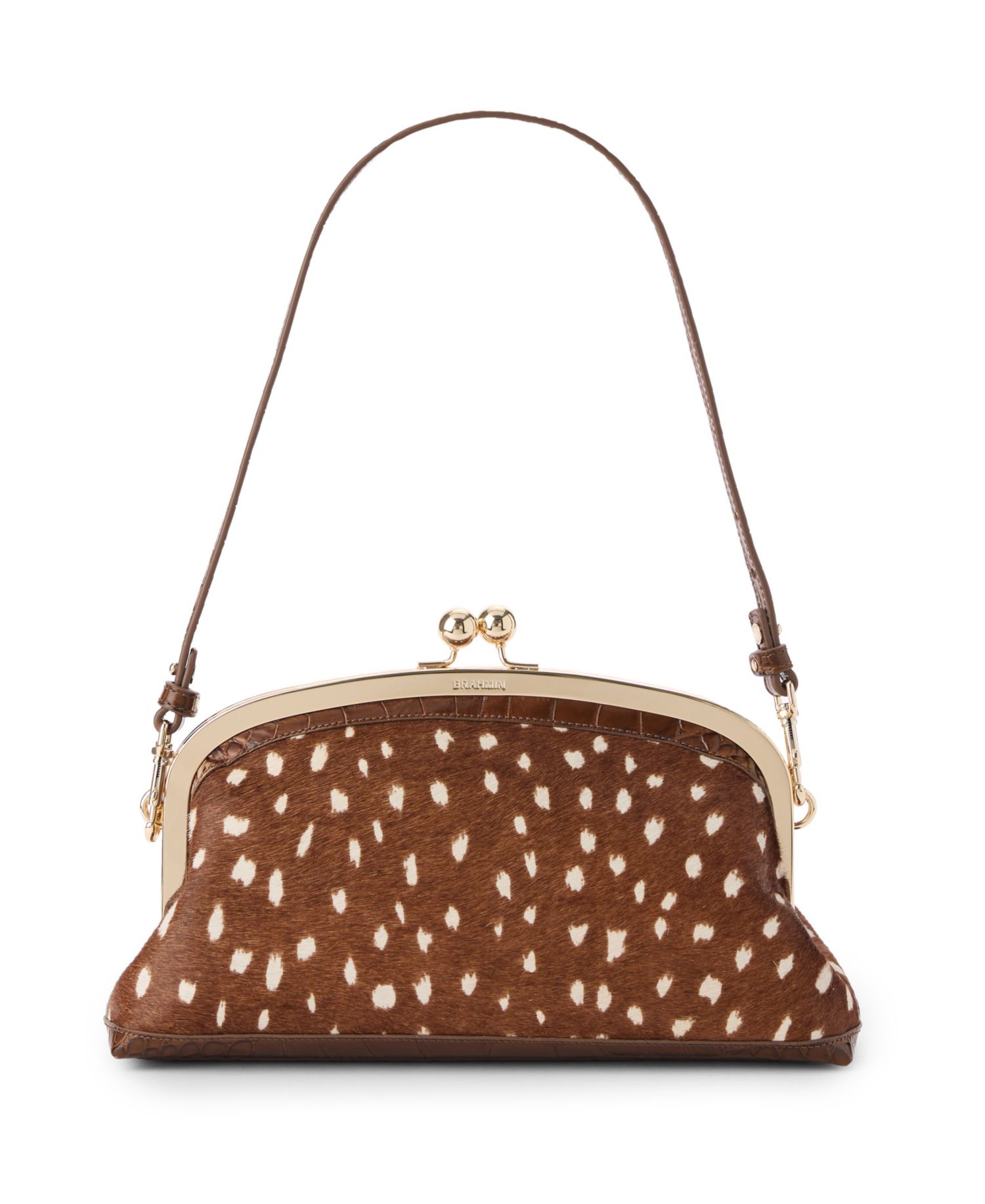 Christine Wilds Leather Medium Clutch Bag