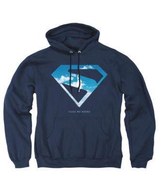 Men's Cloud Shield Graphic Kangaroo-Pocket Pullover Hoodie