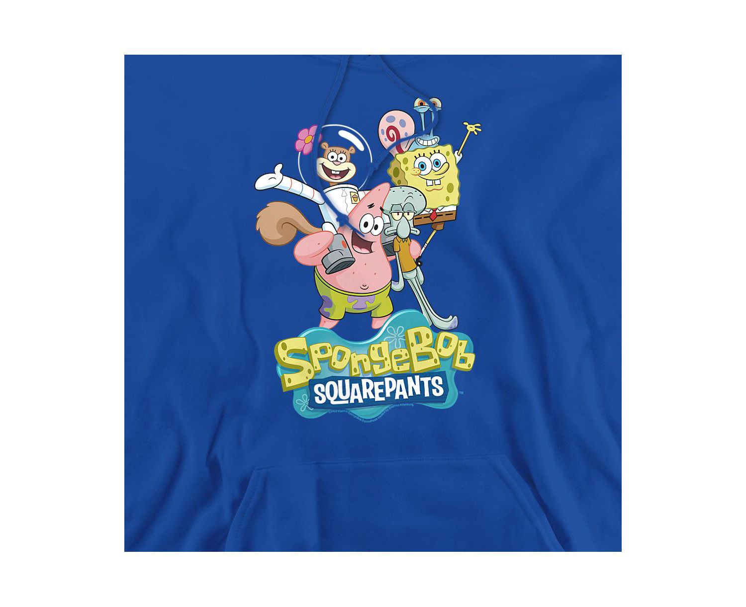 Men's Group Shot Graphic Pullover Poly-Cotton Blend Hoodie