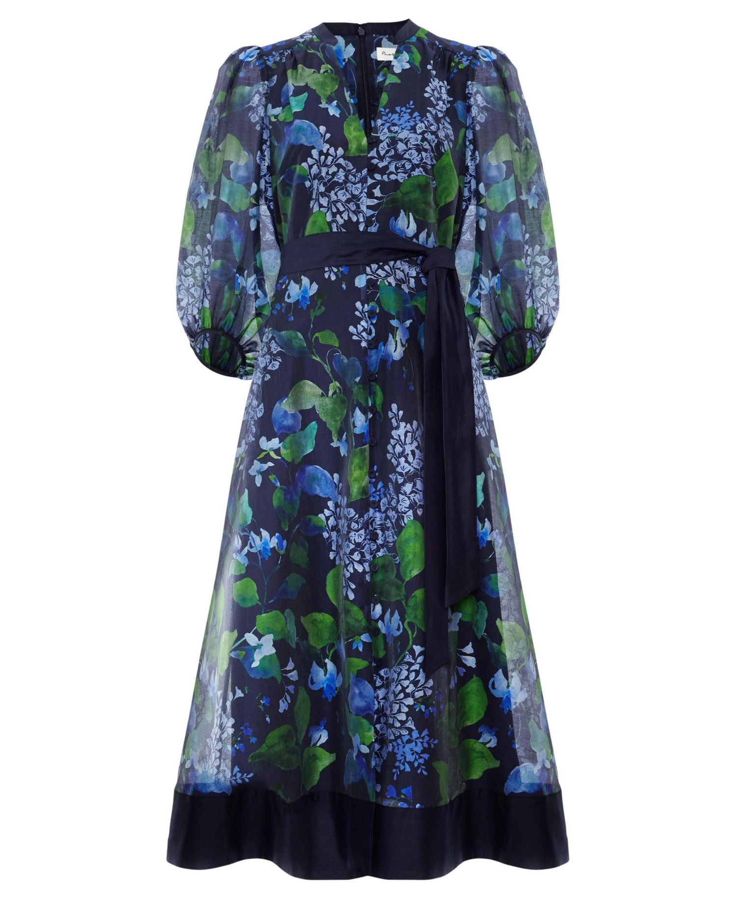 Women's Nixie Printed Midi Wrap Dress