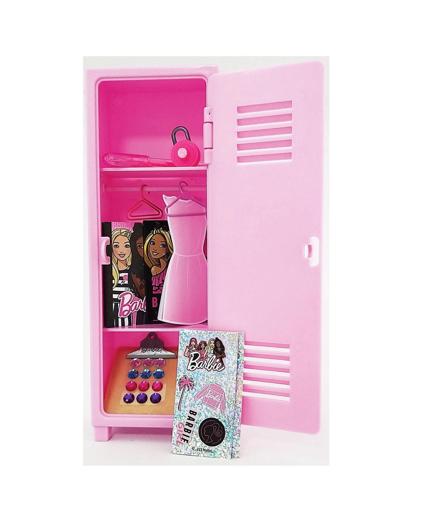 Детский игровой набор Barbie Design Activity Locker Working-Lock Playset, Ages 3+ — фото 6