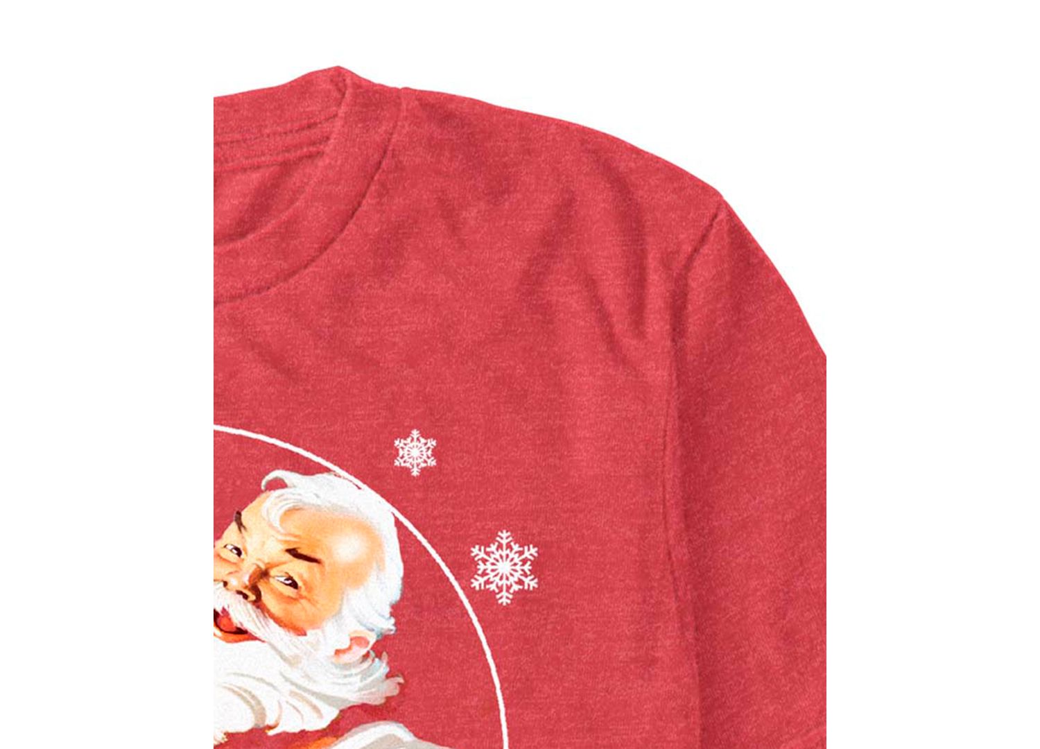 Men's Cola Santa Graphic Christmas T-Shirt