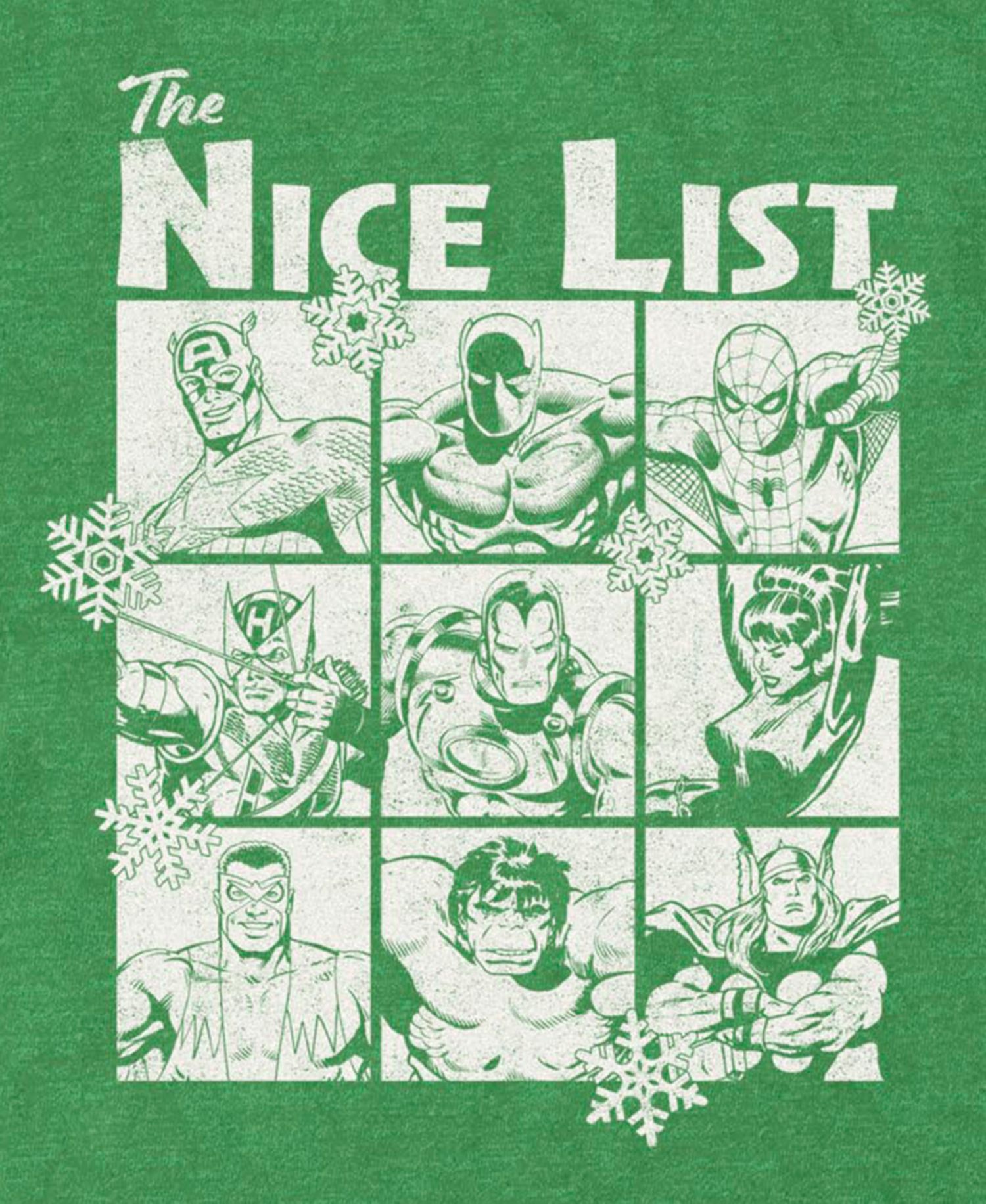 Men's The Nice List Graphic Short-Sleeve T-Shirt