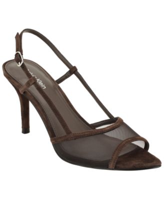 Women's Corette Mesh Slingback Stiletto Sandals