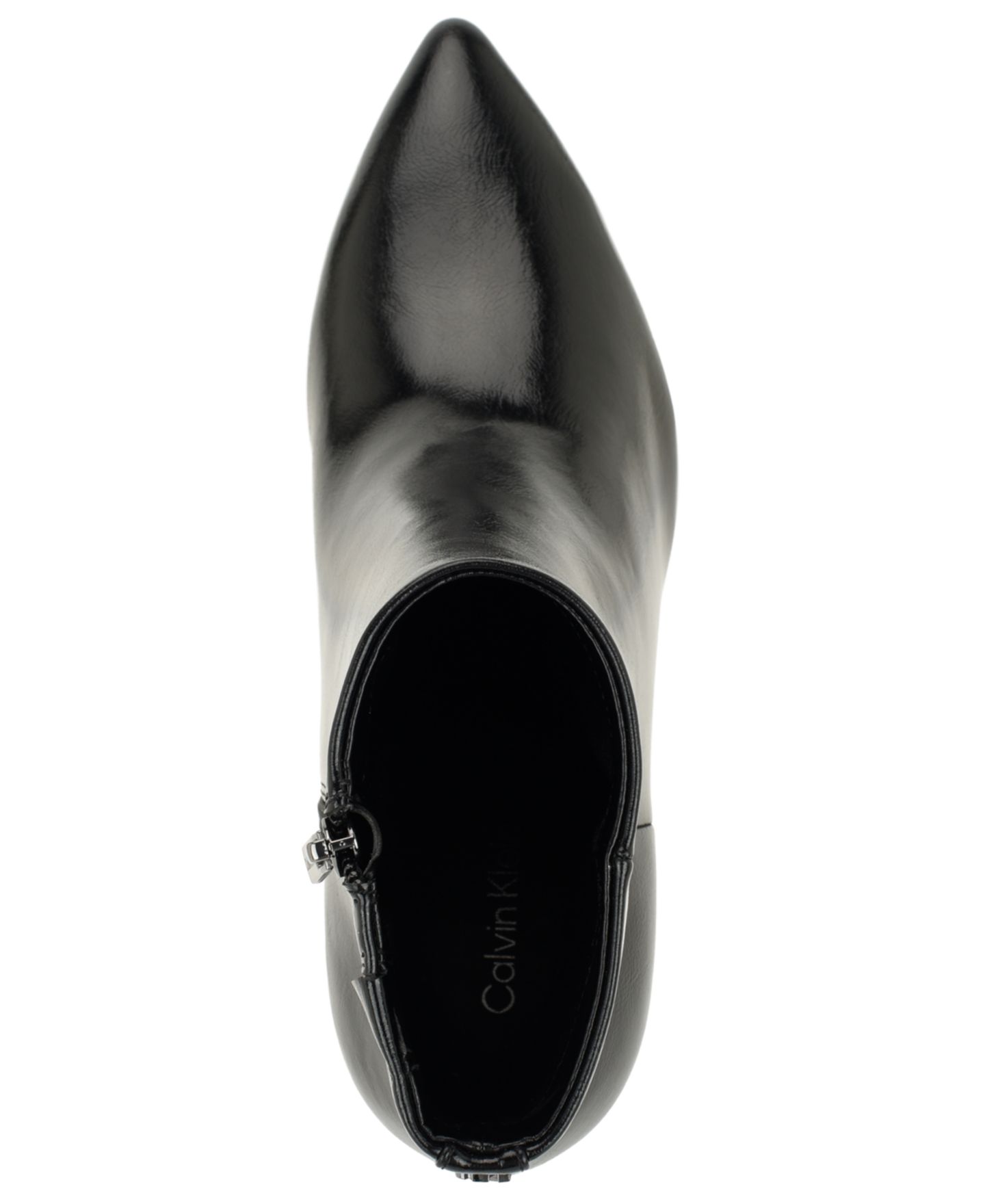 Женские ботинки Calvin Klein Georgina Pointed Toe Dress Booties, цвет: Чёрный — фото 4