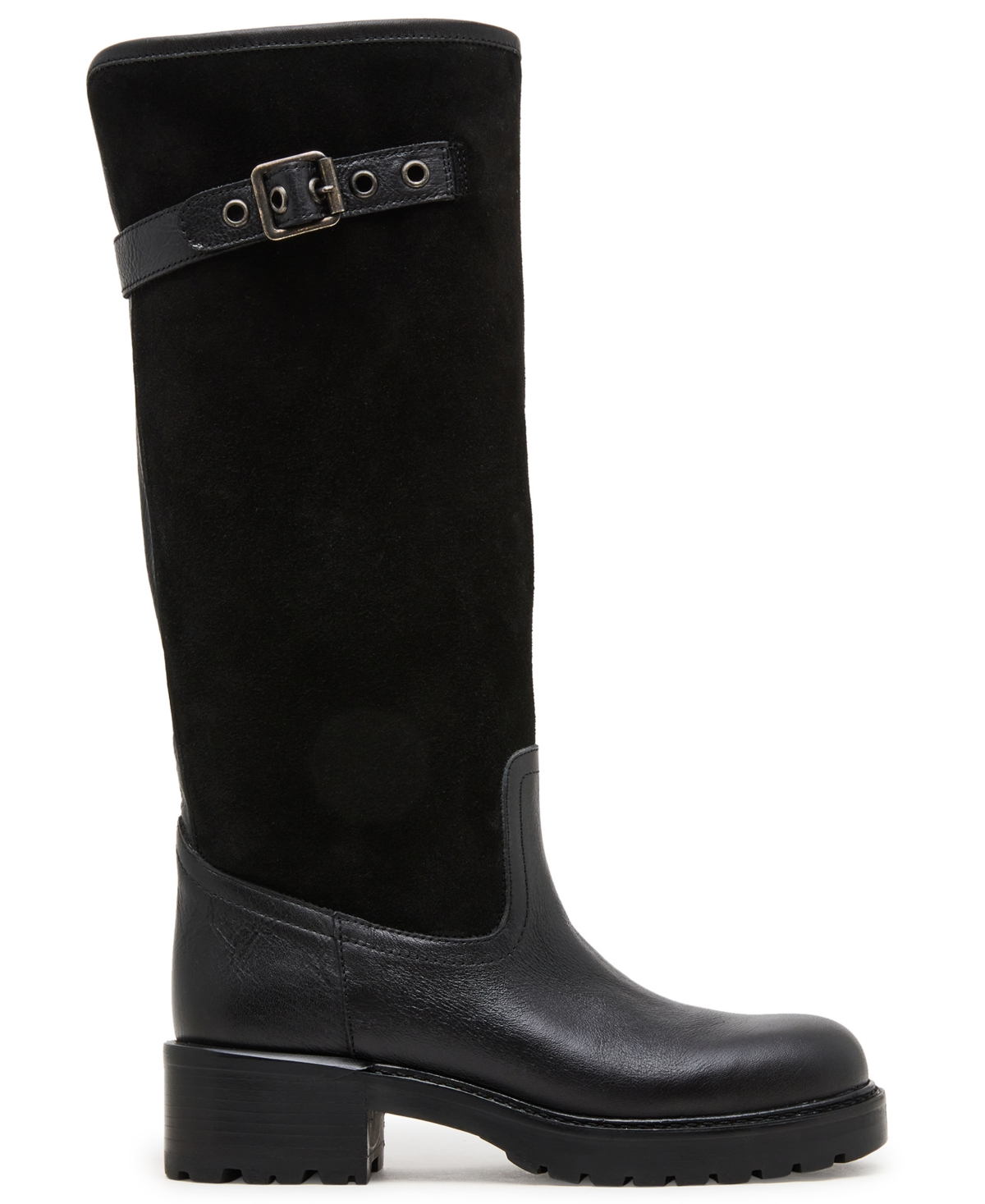 Steve Madden Women's Ramble Lug-Sole Tall Riding Boots
