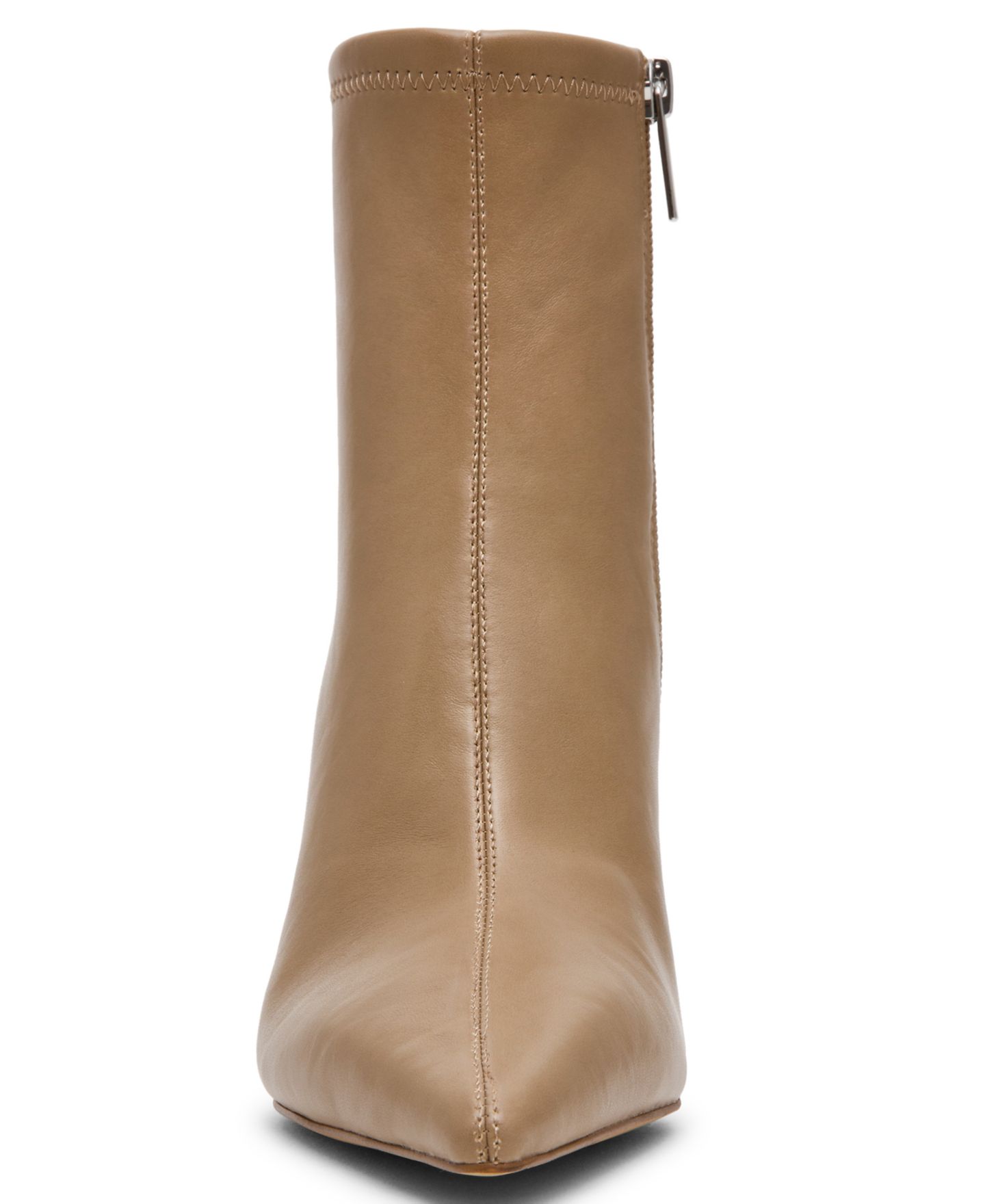 Женские ботинки Steve Madden Tashey Pointed Toe Mid-Heel Dress Booties, цвет: Серо-коричневый — фото 6