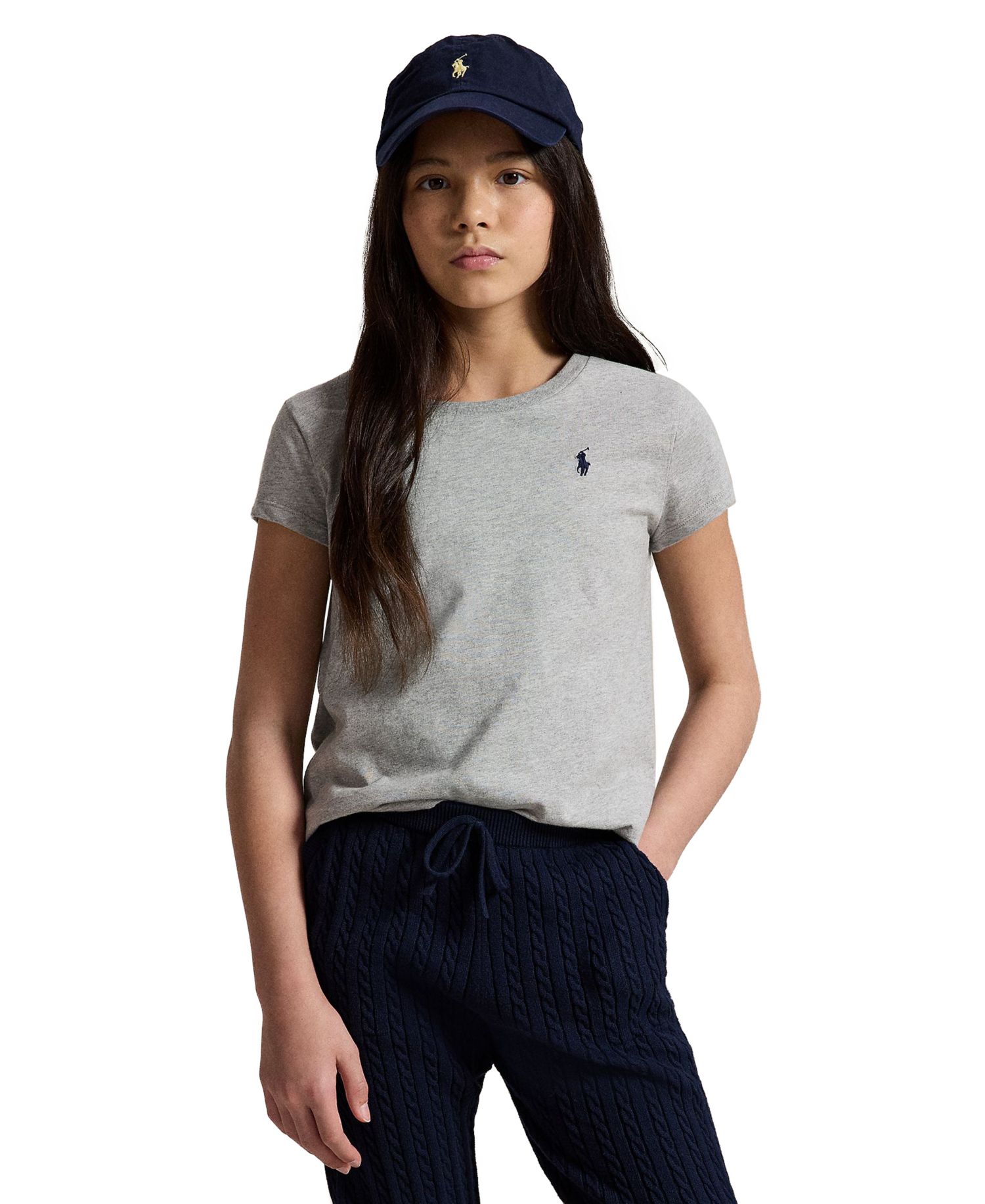 Girls' 7-16 Cotton Jersey Short-Sleeve T-Shirt