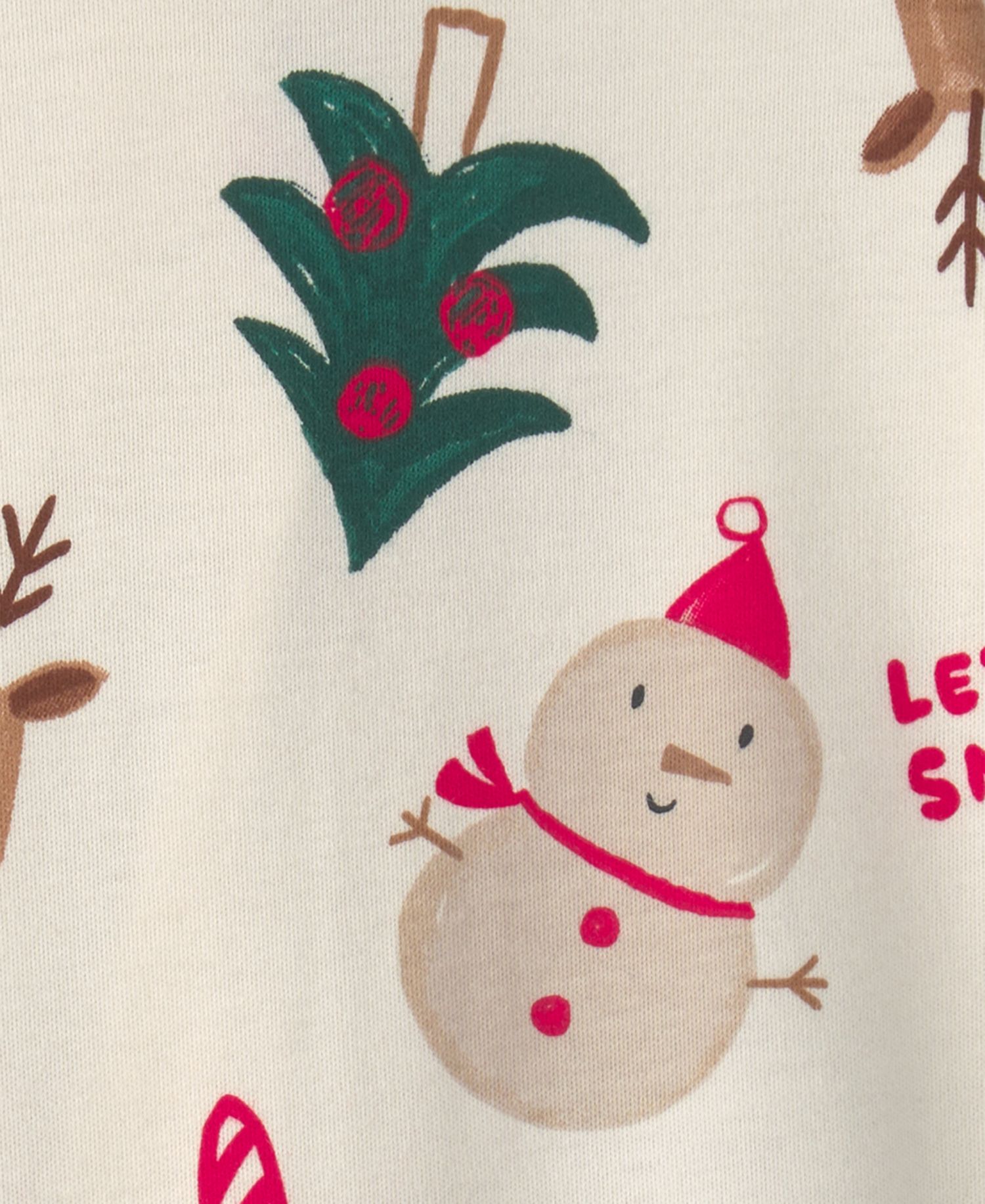 Baby Boys' and Girls' Christmas Icon 2-Way Zip Sleep & Play