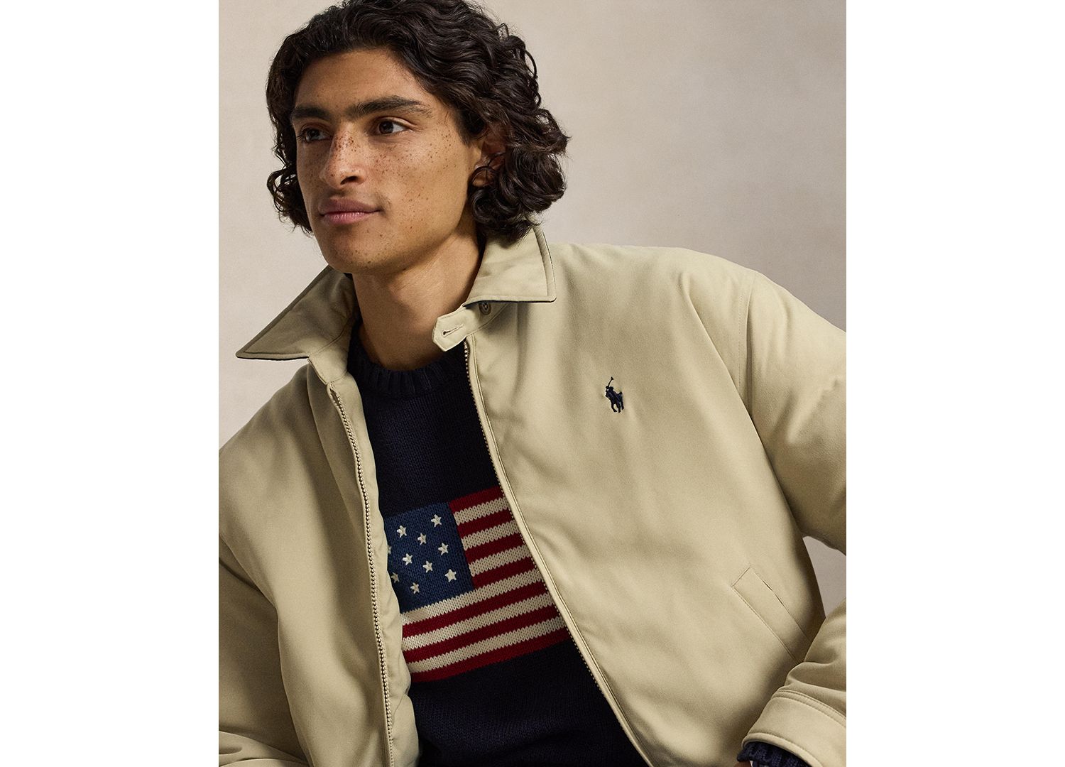 Men's Insulated Twill Bomber Water-Resistant Jacket