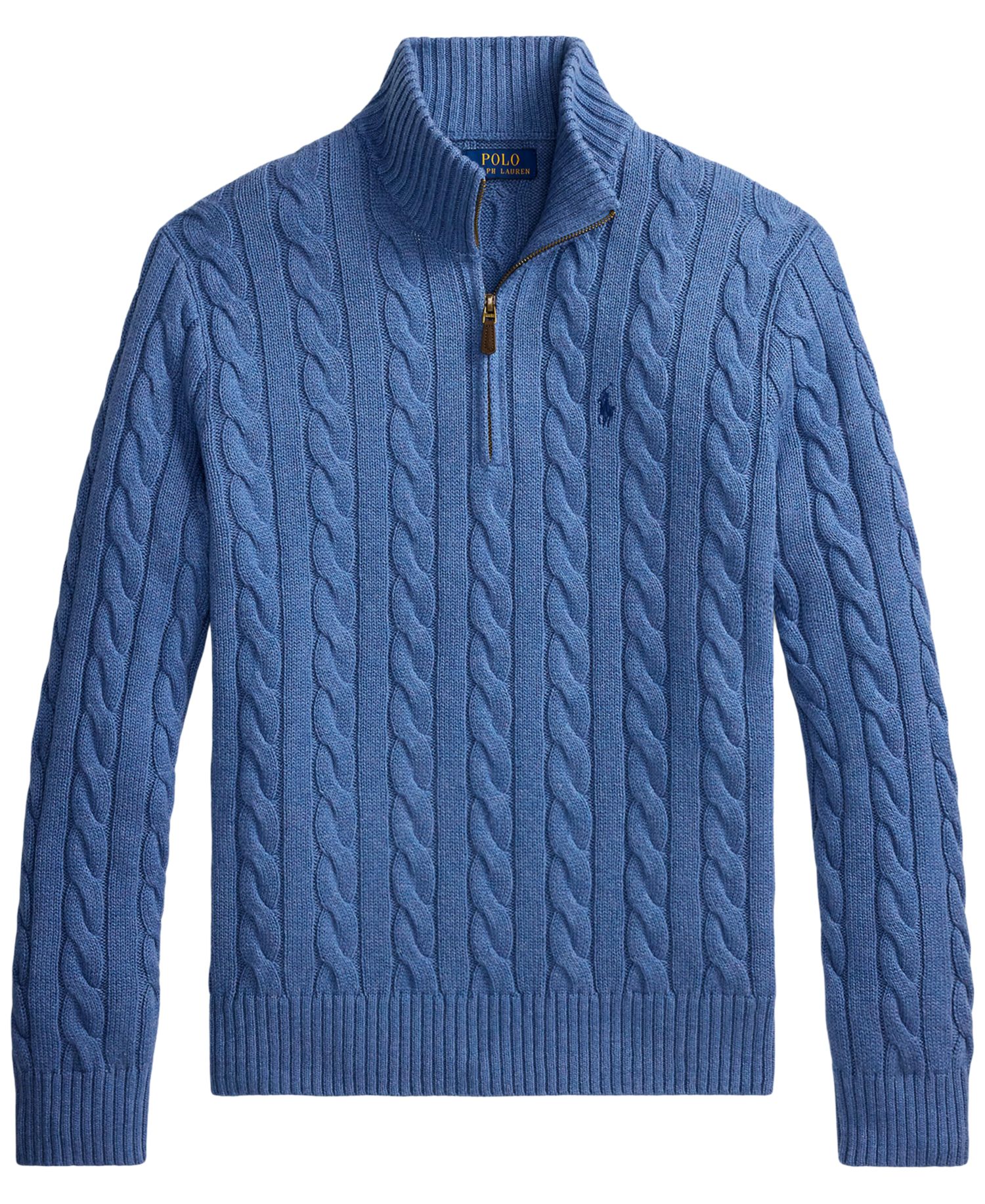 Men's Cable-Knit Cotton Sweater