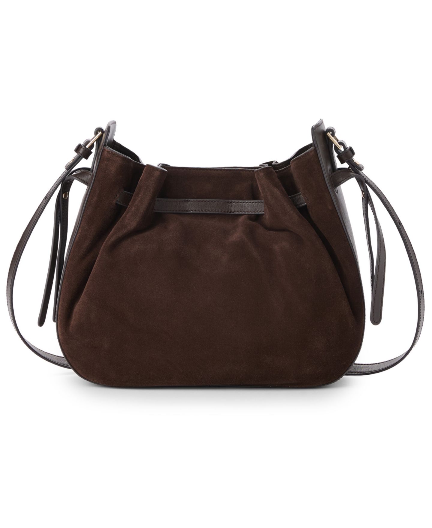 Женская сумка Brahmin Marge Grassland Small Leather Crossbody, цвет: Шоколадный — фото 2